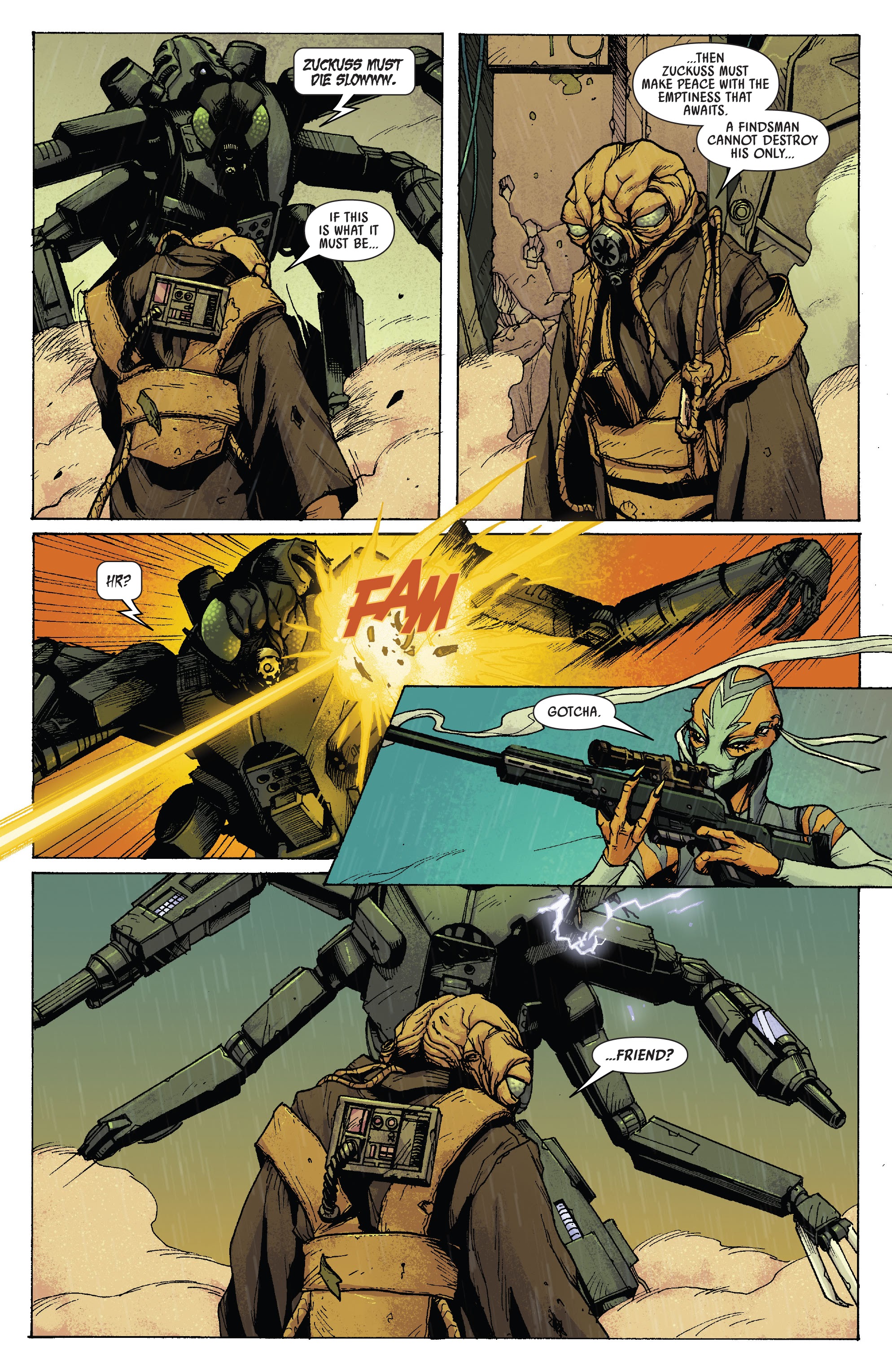 Read online Star Wars: War Of The Bounty Hunters - 4-Lom & Zuckuss comic -  Issue # Full - 21