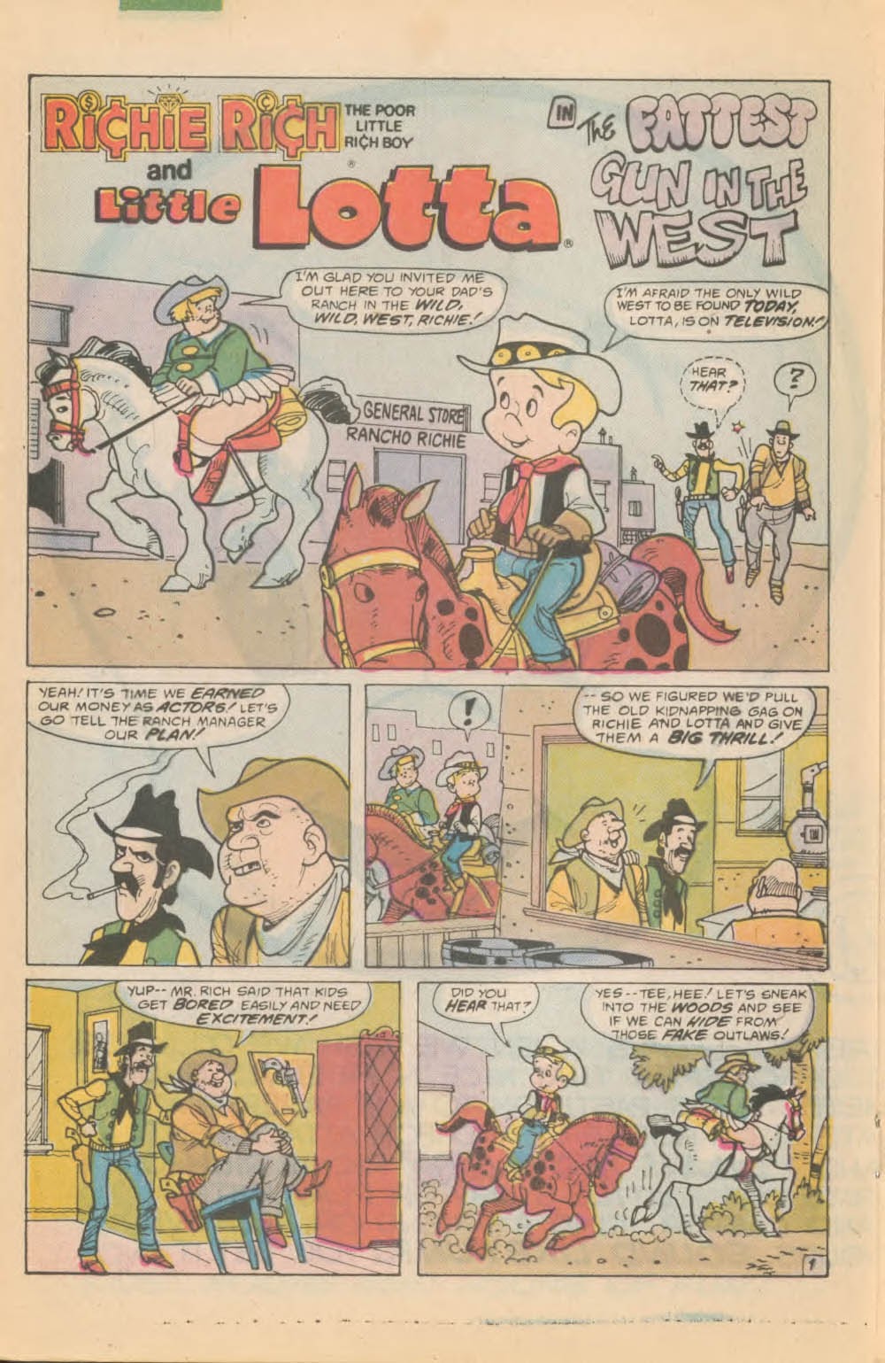 Read online Richie Rich And [...] comic -  Issue #9 - 19