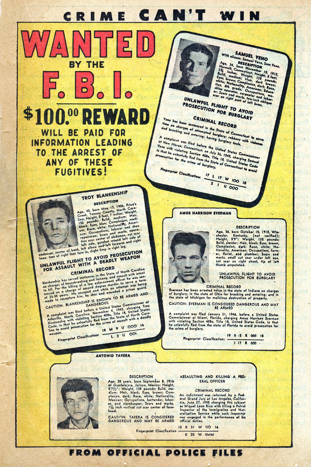 Read online Official True Crime Cases comic -  Issue #24 - 27