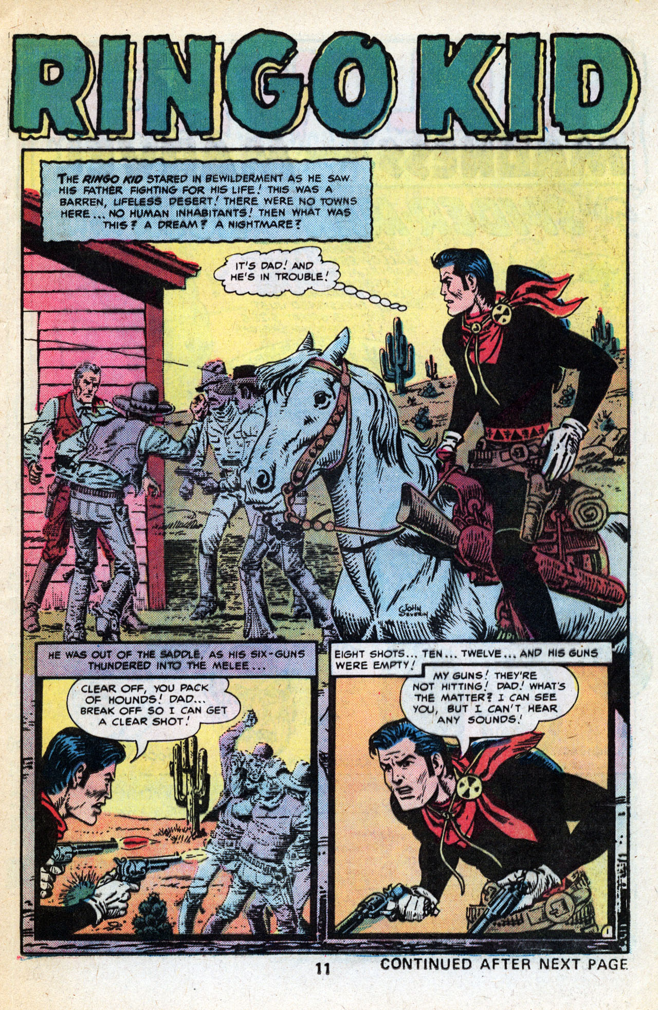 Read online Ringo Kid (1970) comic -  Issue #30 - 13