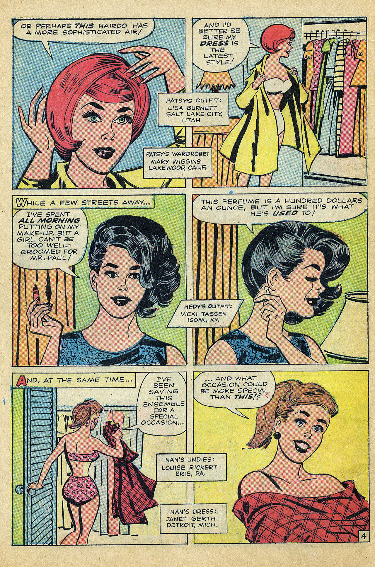 Read online Patsy Walker comic -  Issue #101 - 6