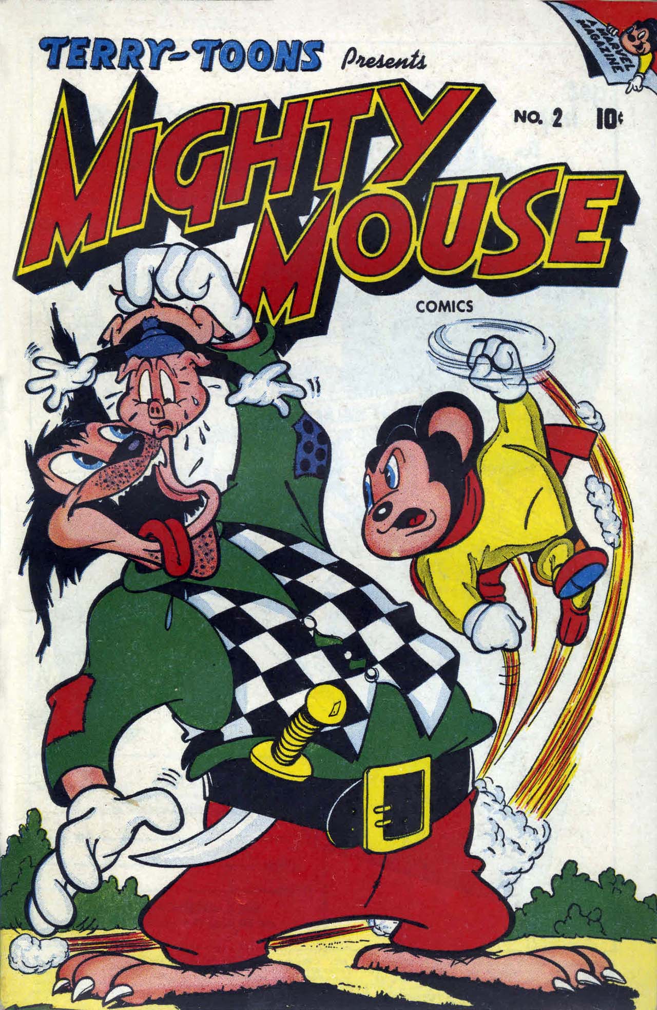 Read online Paul Terry's Mighty Mouse Comics comic -  Issue #2 - 1