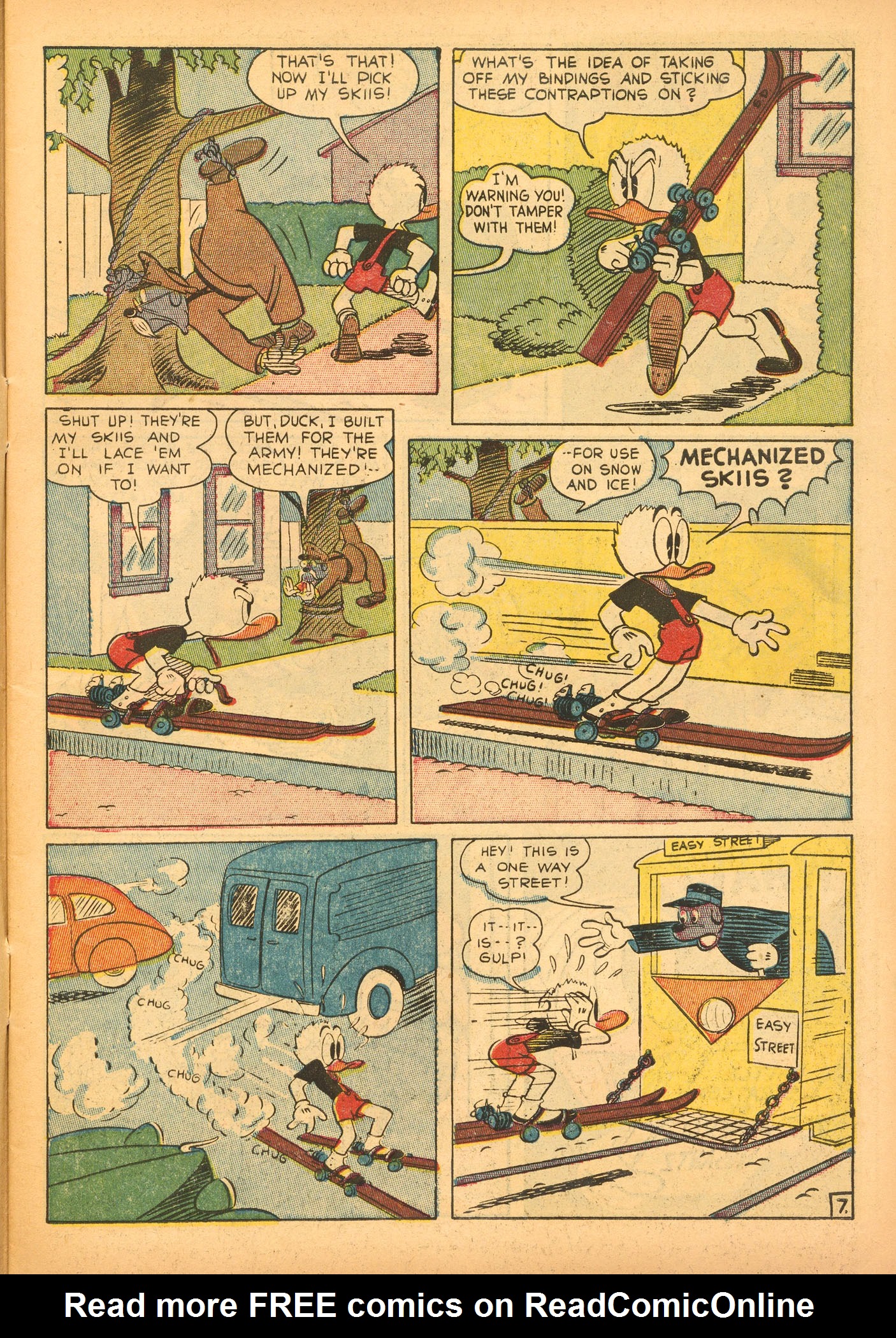 Read online Super Duck Comics comic -  Issue #19 - 9
