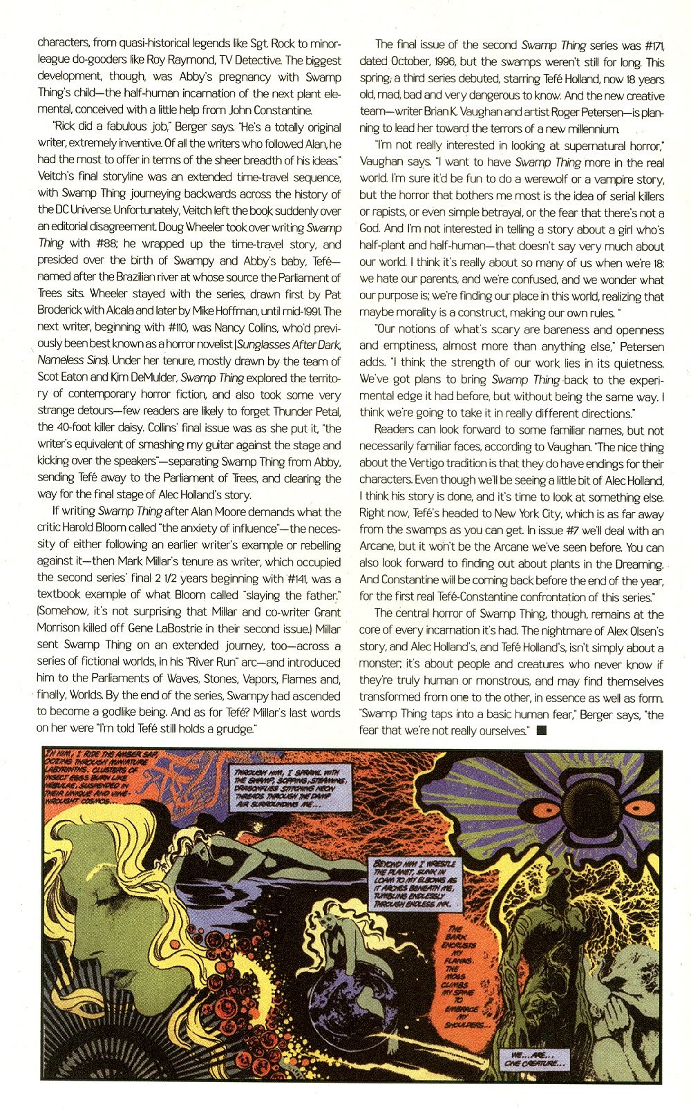 Read online Vertigo Secret Files & Origins: Swamp Thing comic -  Issue # Full - 29