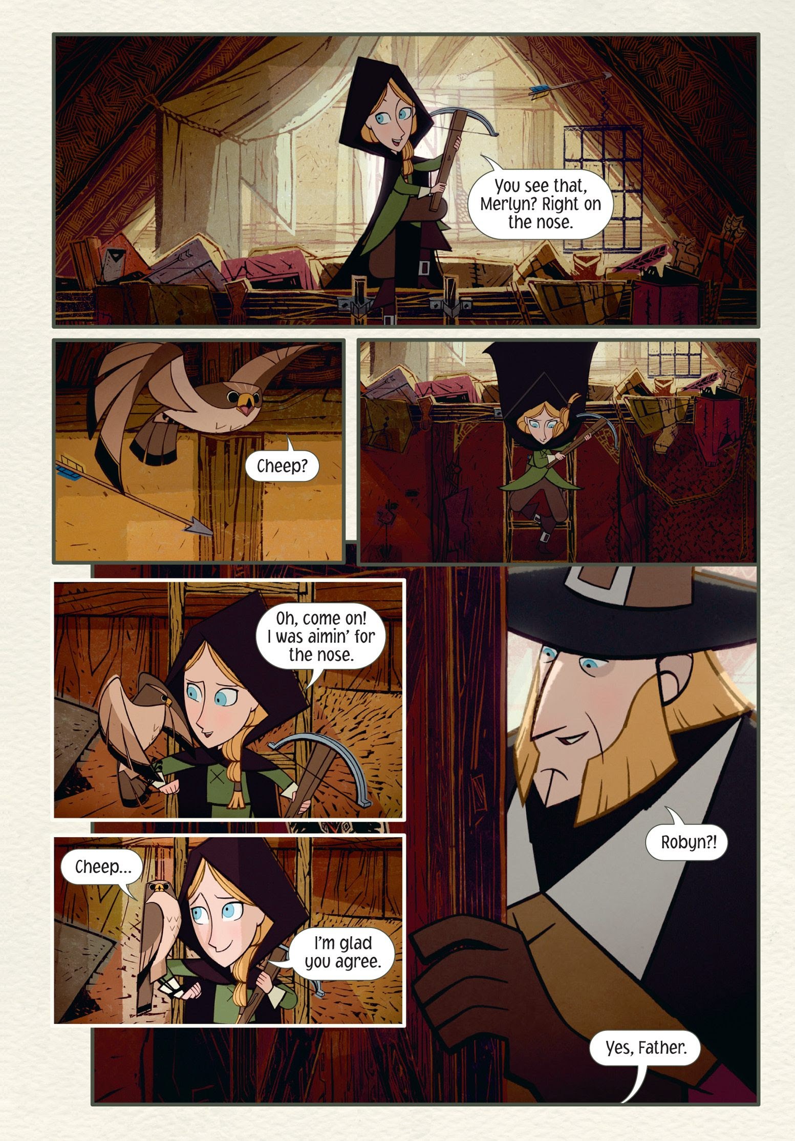 Read online Wolfwalkers: The Graphic Novel comic -  Issue # TPB (Part 1) - 30