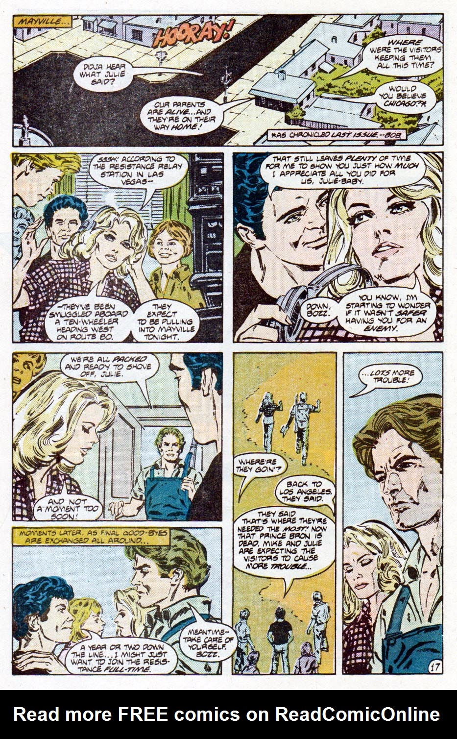 Read online V comic -  Issue #16 - 18