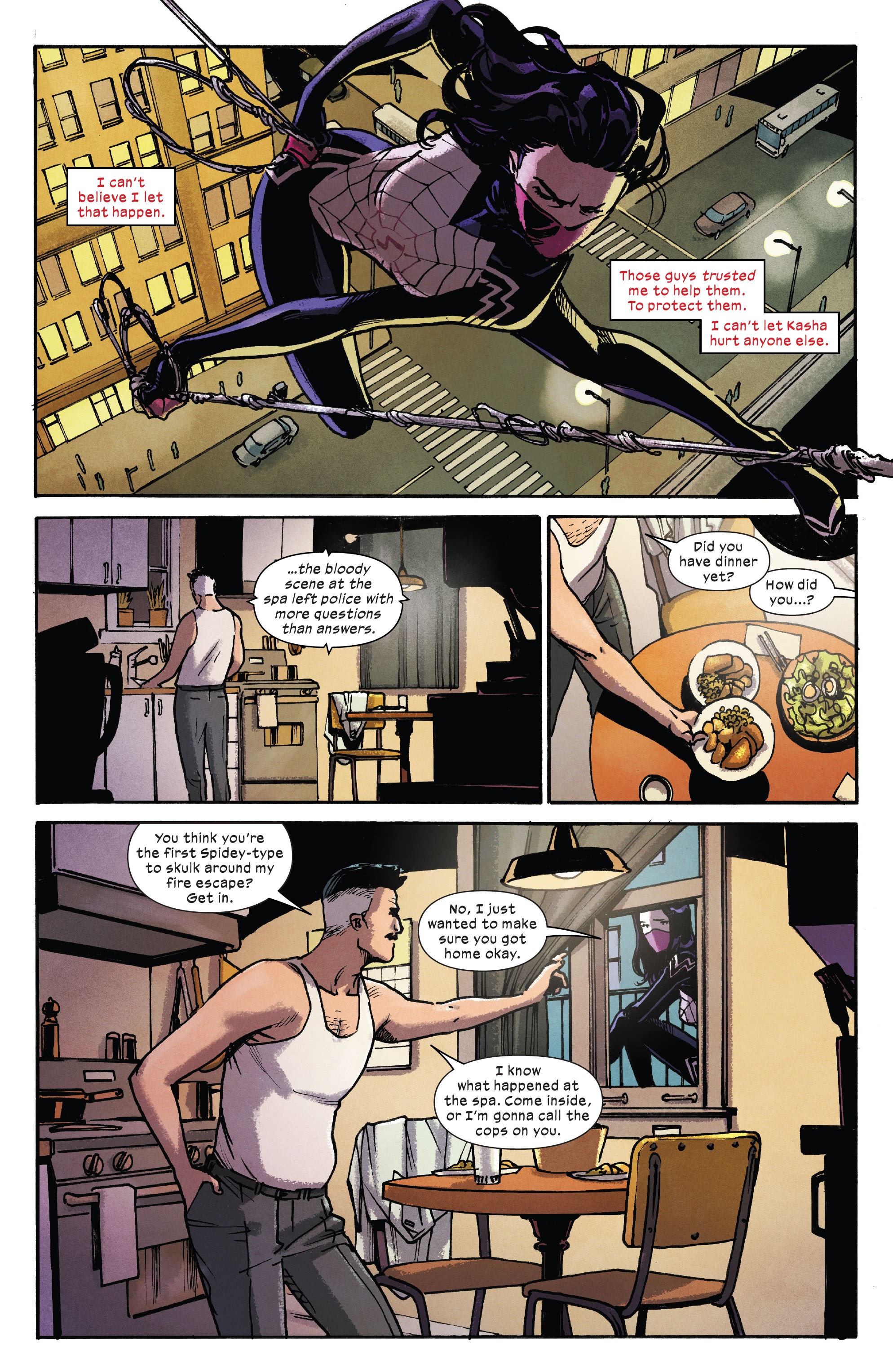 Read online Silk (2021) comic -  Issue #3 - 8