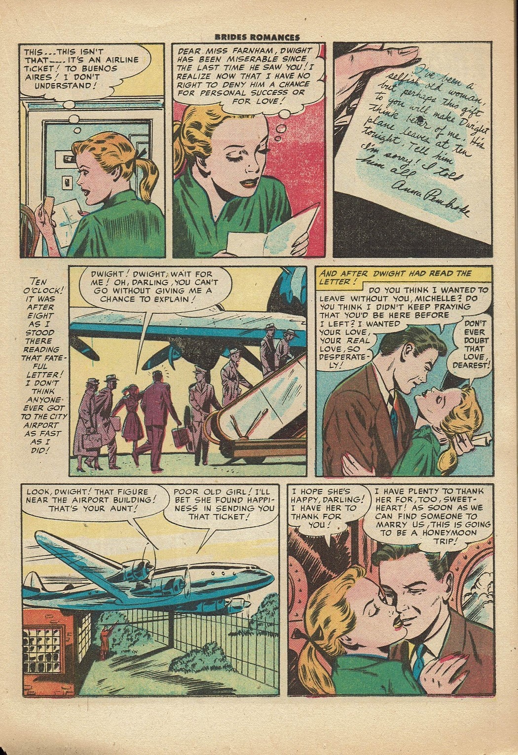Read online Brides Romances comic -  Issue #17 - 17