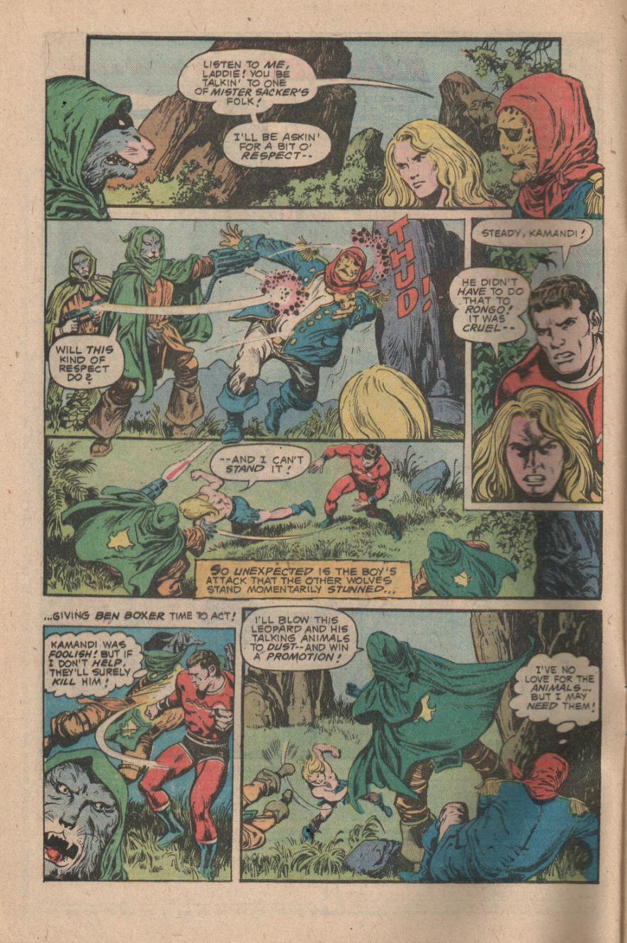 Read online Kamandi, The Last Boy On Earth comic -  Issue #47 - 4