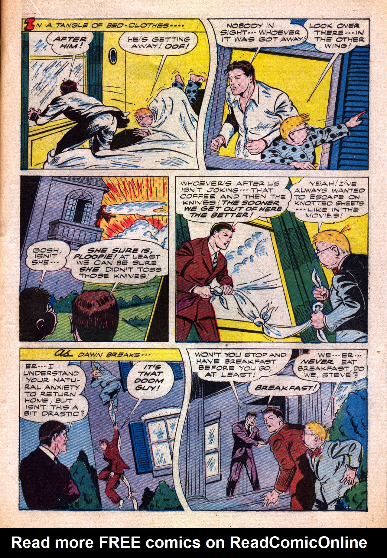 Read online Exciting Comics comic -  Issue #31 - 33