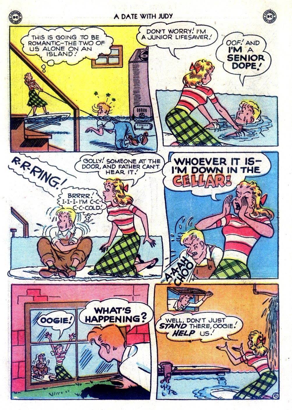 Read online A Date with Judy comic -  Issue #8 - 8