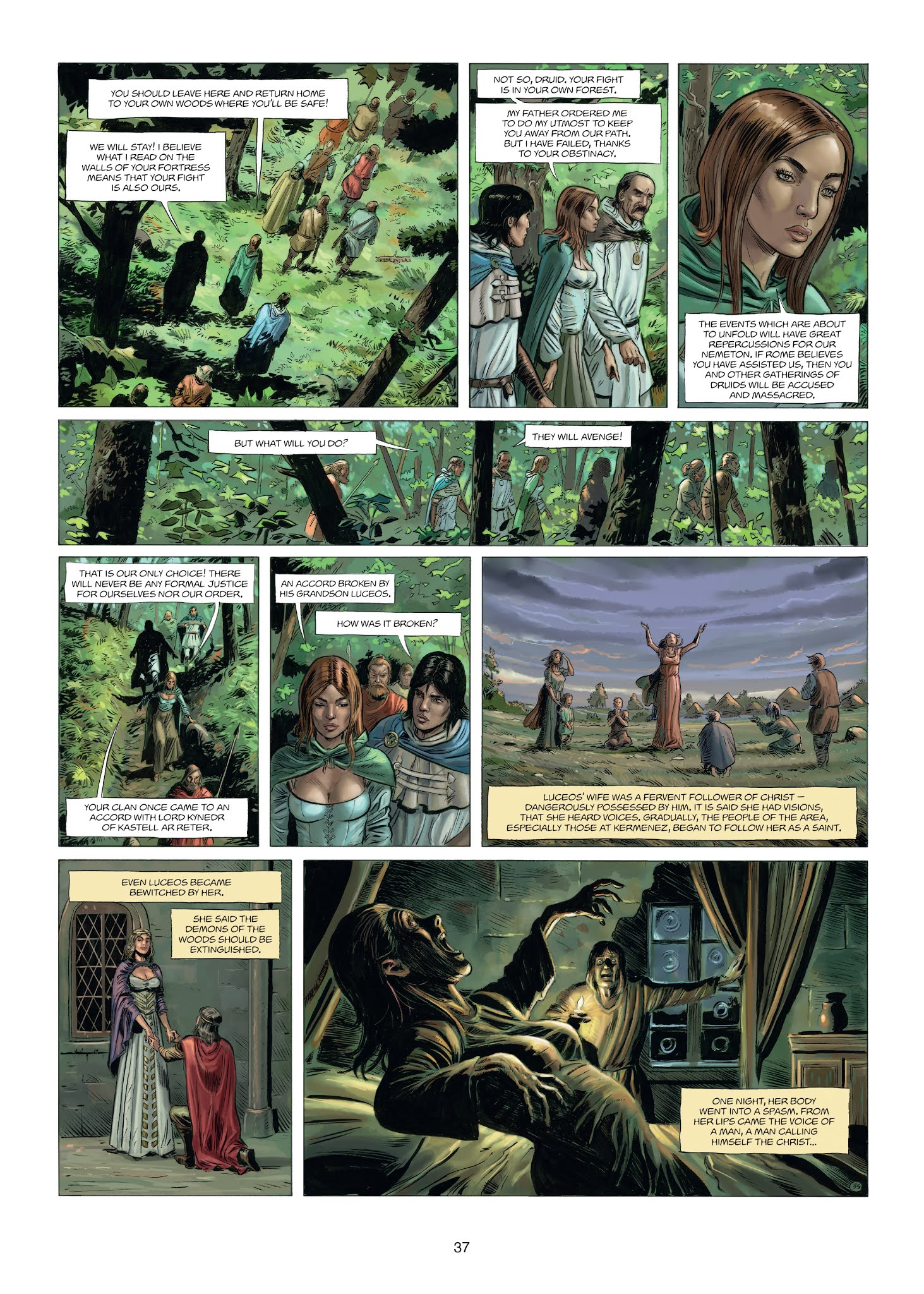 Read online Druids comic -  Issue #9 - 35