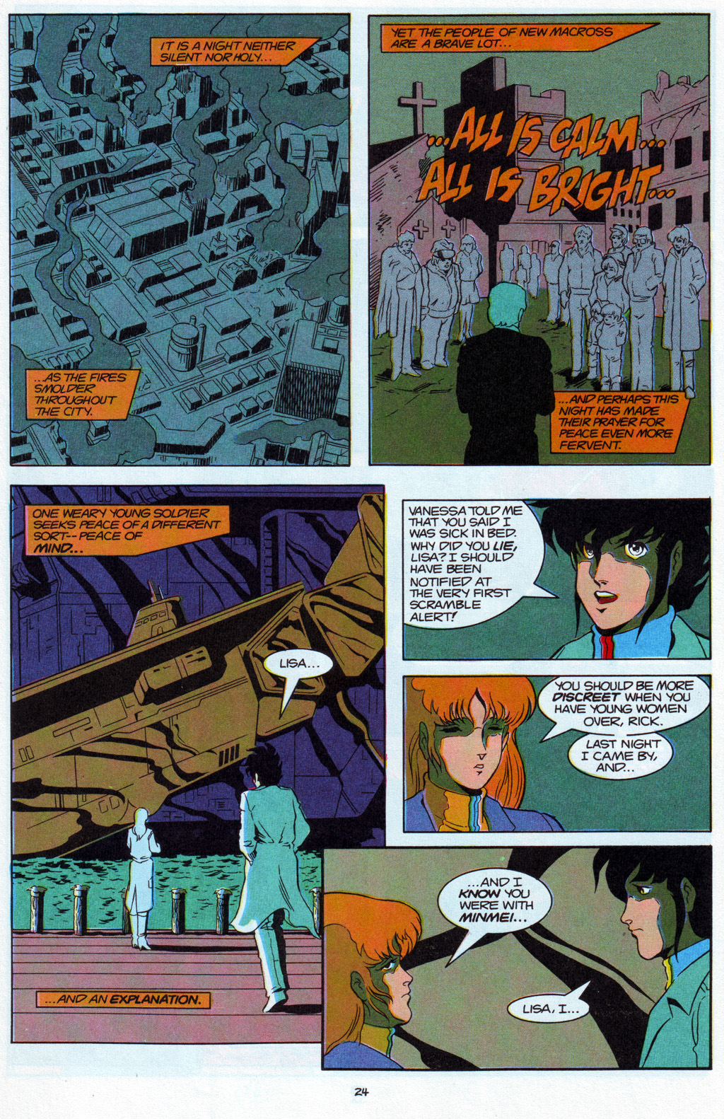 Read online Robotech The Macross Saga comic -  Issue #35 - 25