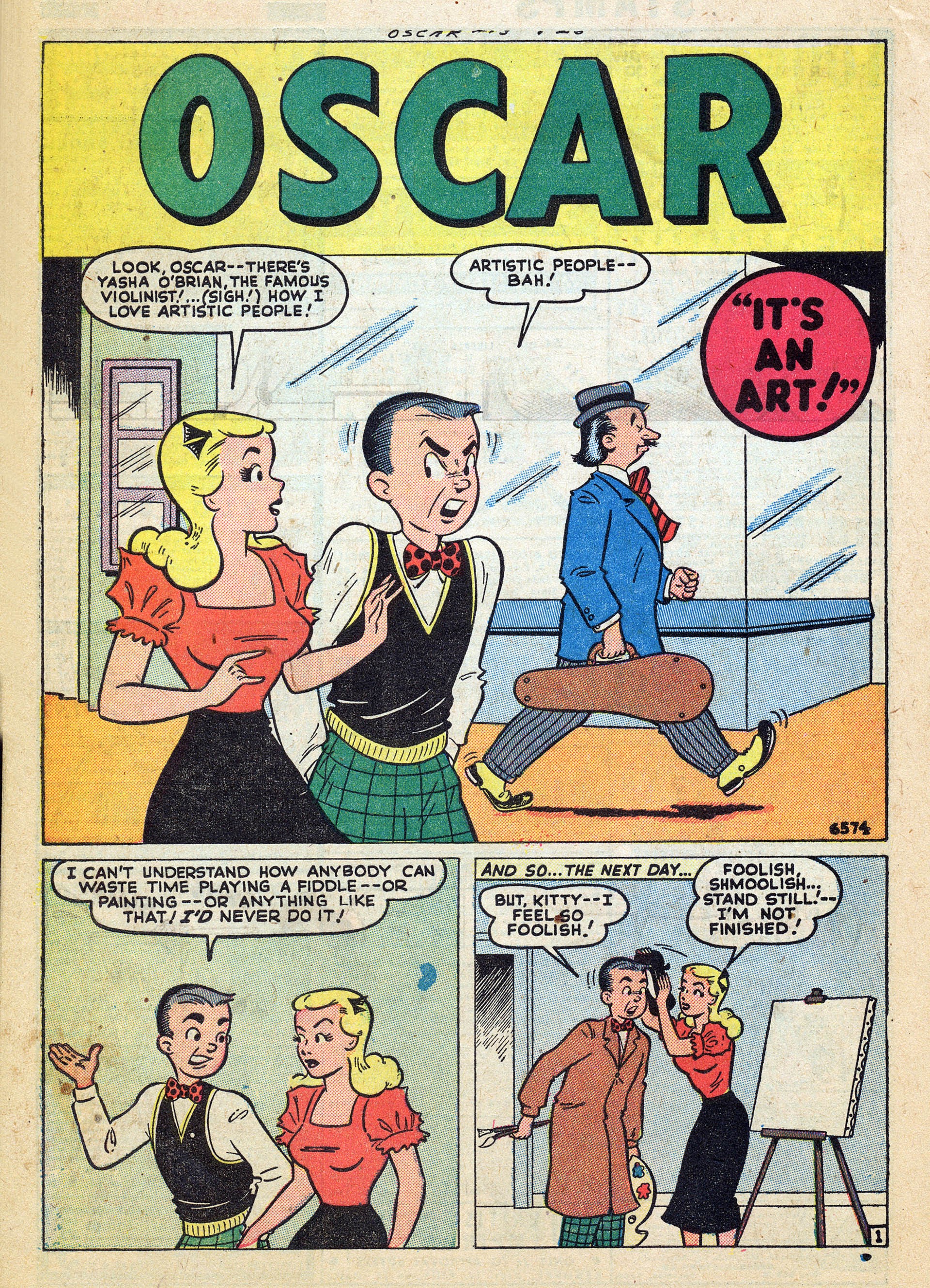 Read online Oscar Comics comic -  Issue #13 - 28