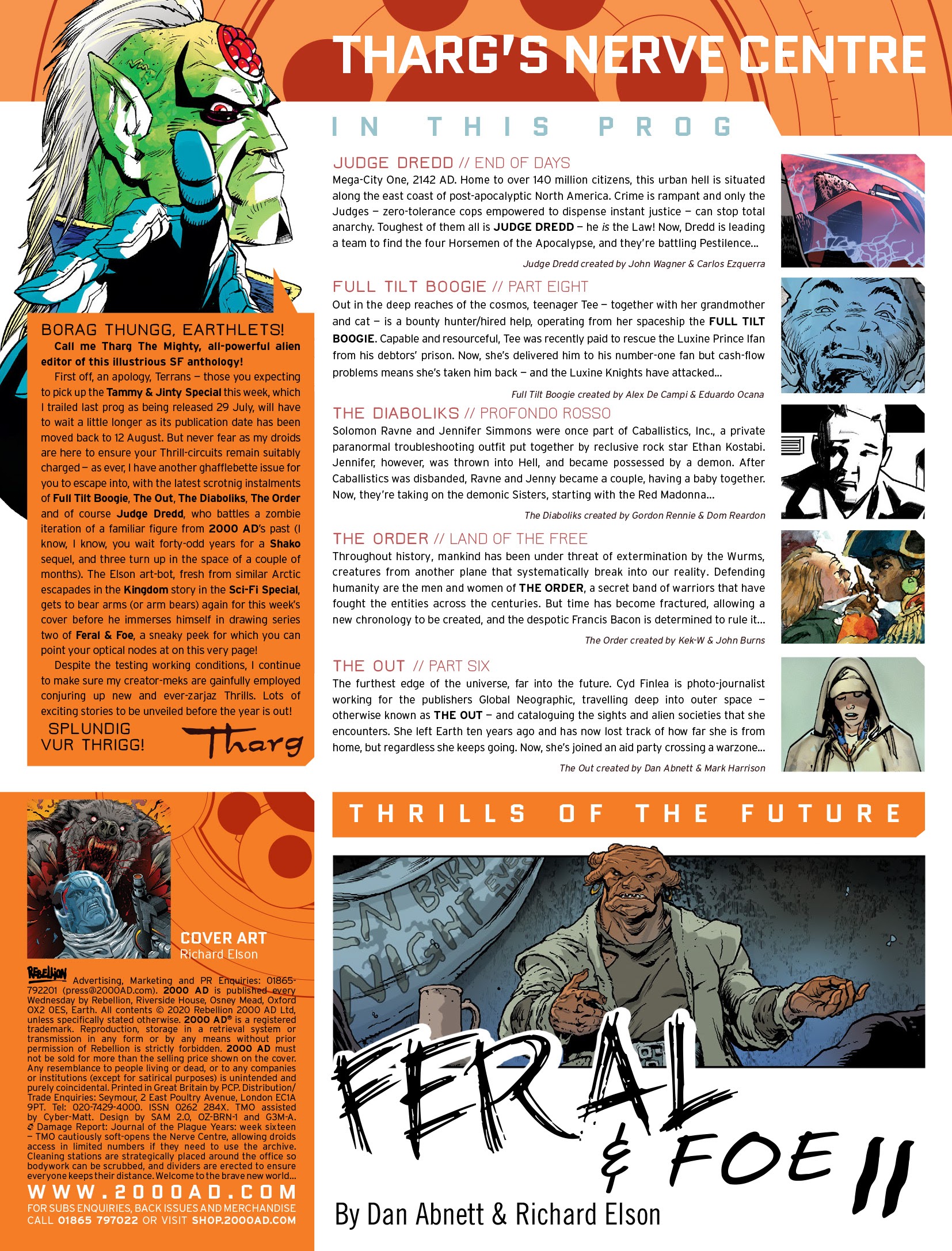Read online 2000 AD comic -  Issue #2192 - 2