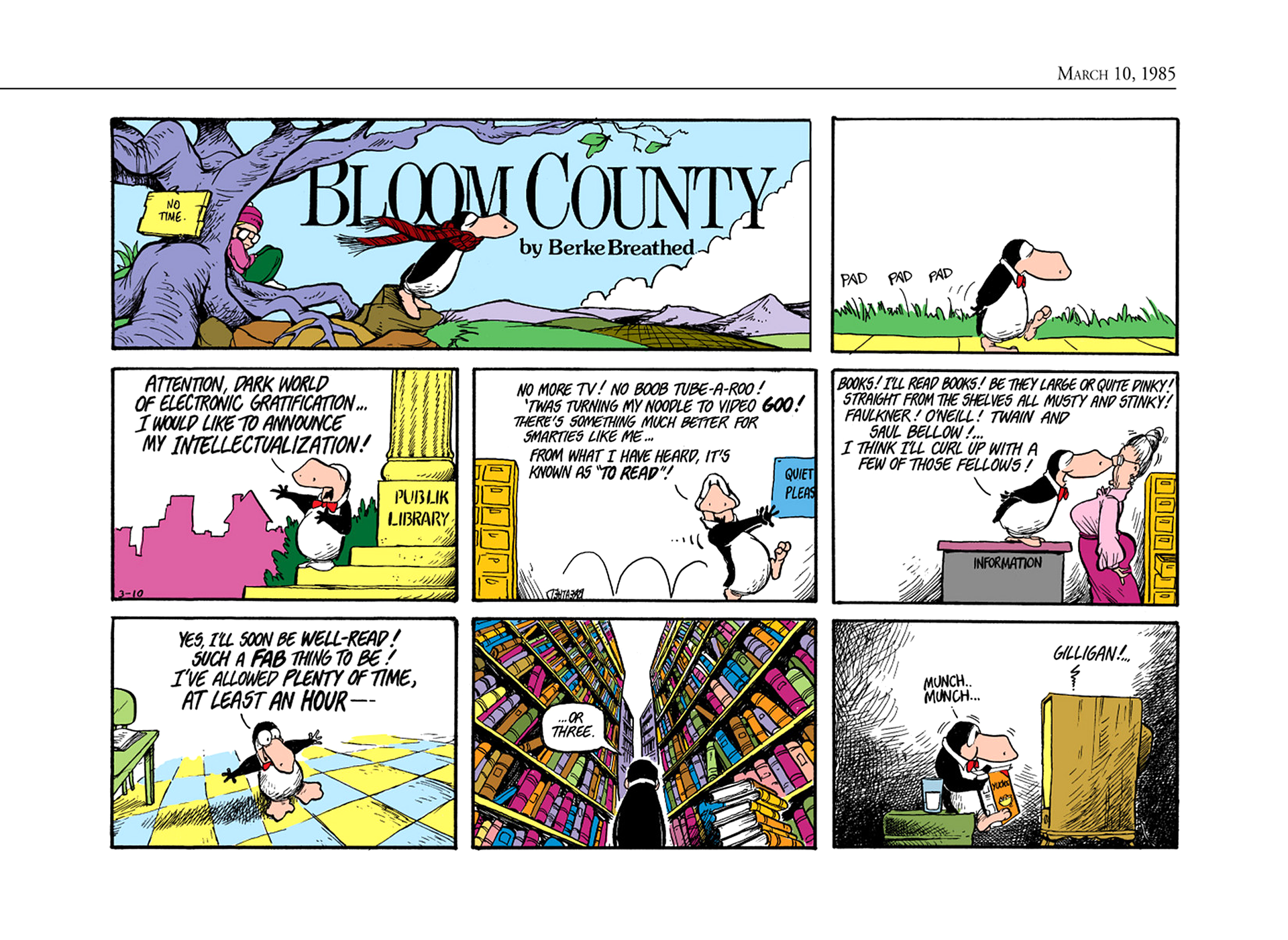 Read online The Bloom County Digital Library comic -  Issue # TPB 5 (Part 1) - 77