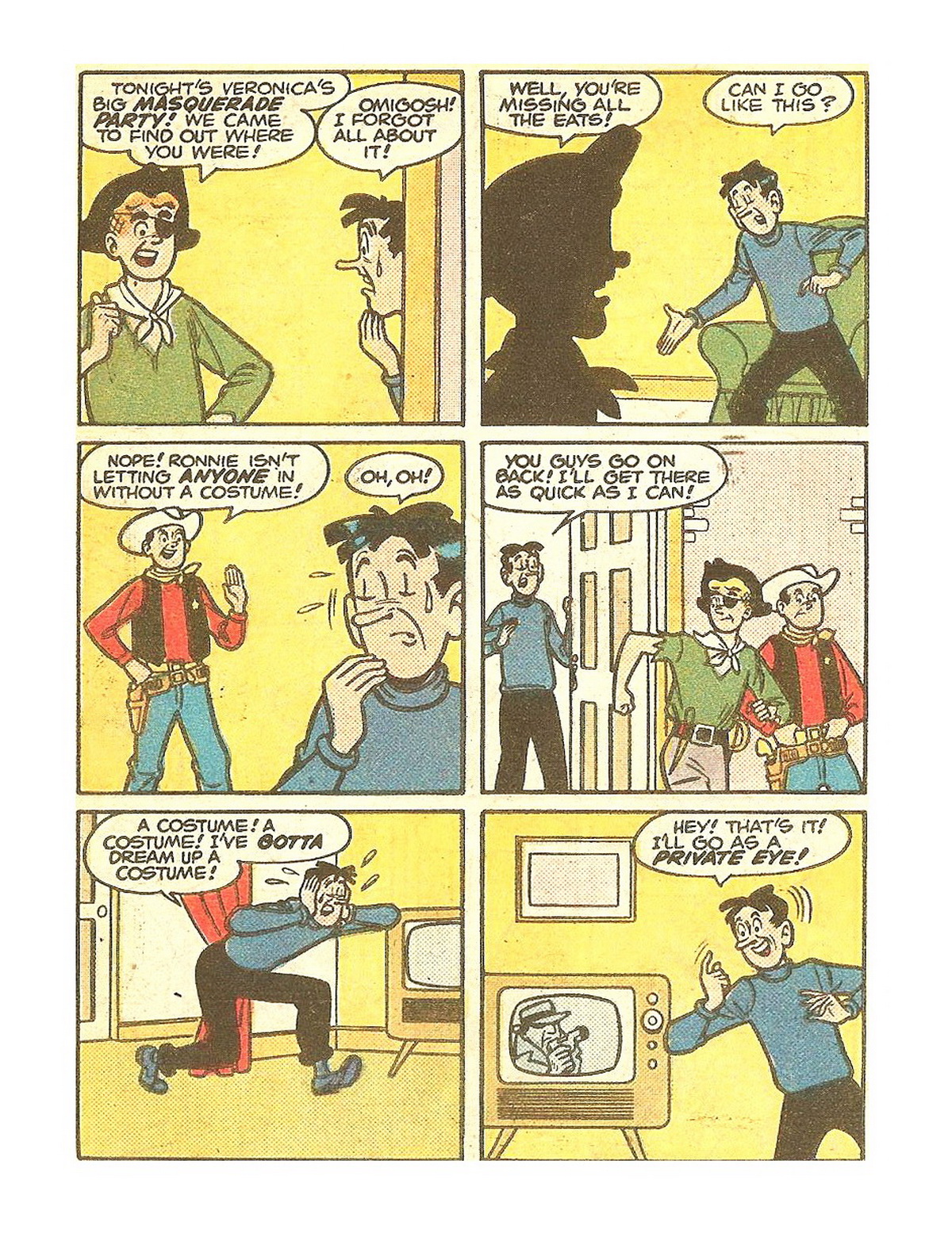 Read online Archie's Double Digest Magazine comic -  Issue #38 - 141