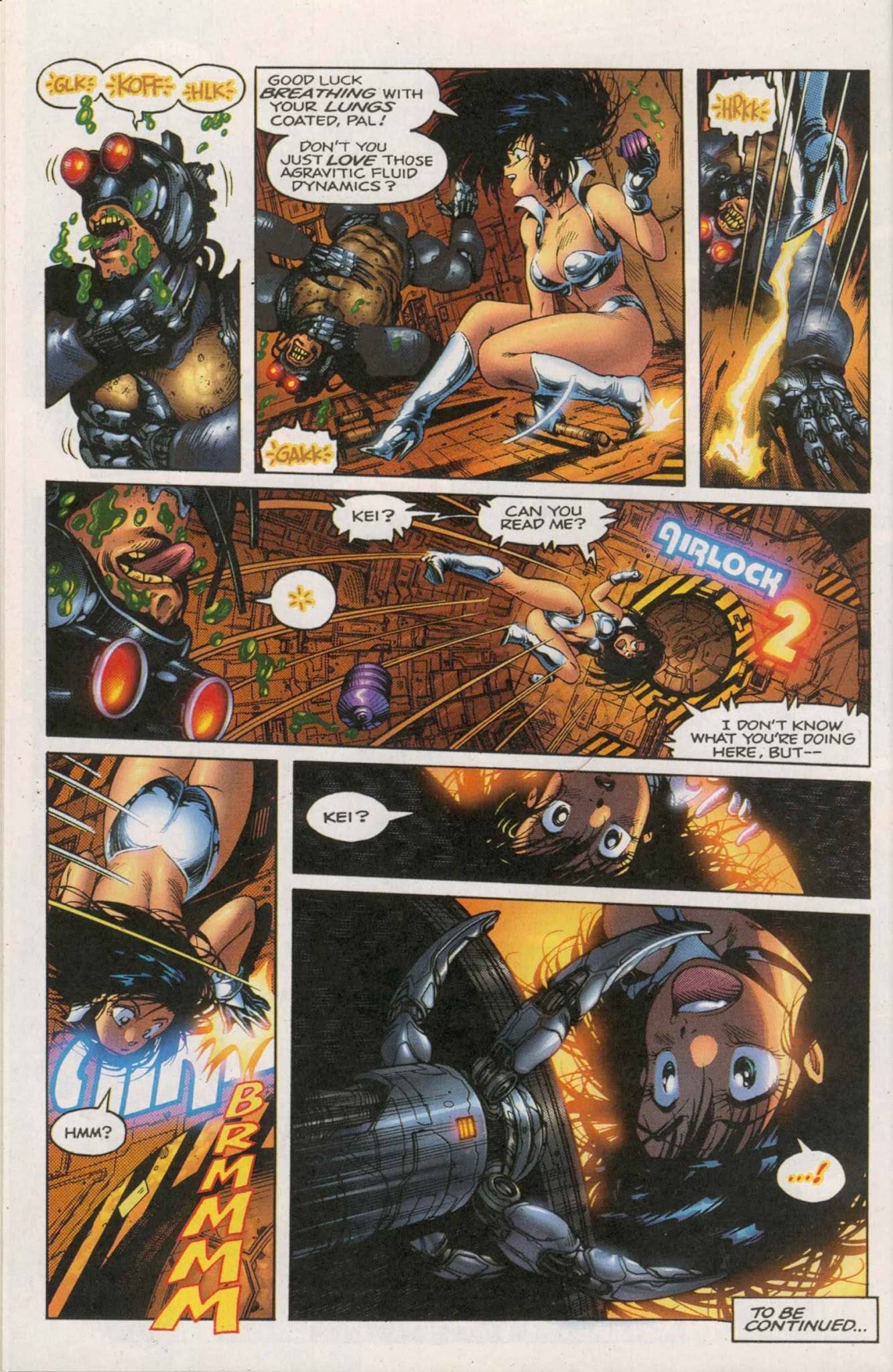 Read online The Dirty Pair: Sim Hell Remastered comic -  Issue #1 - 25
