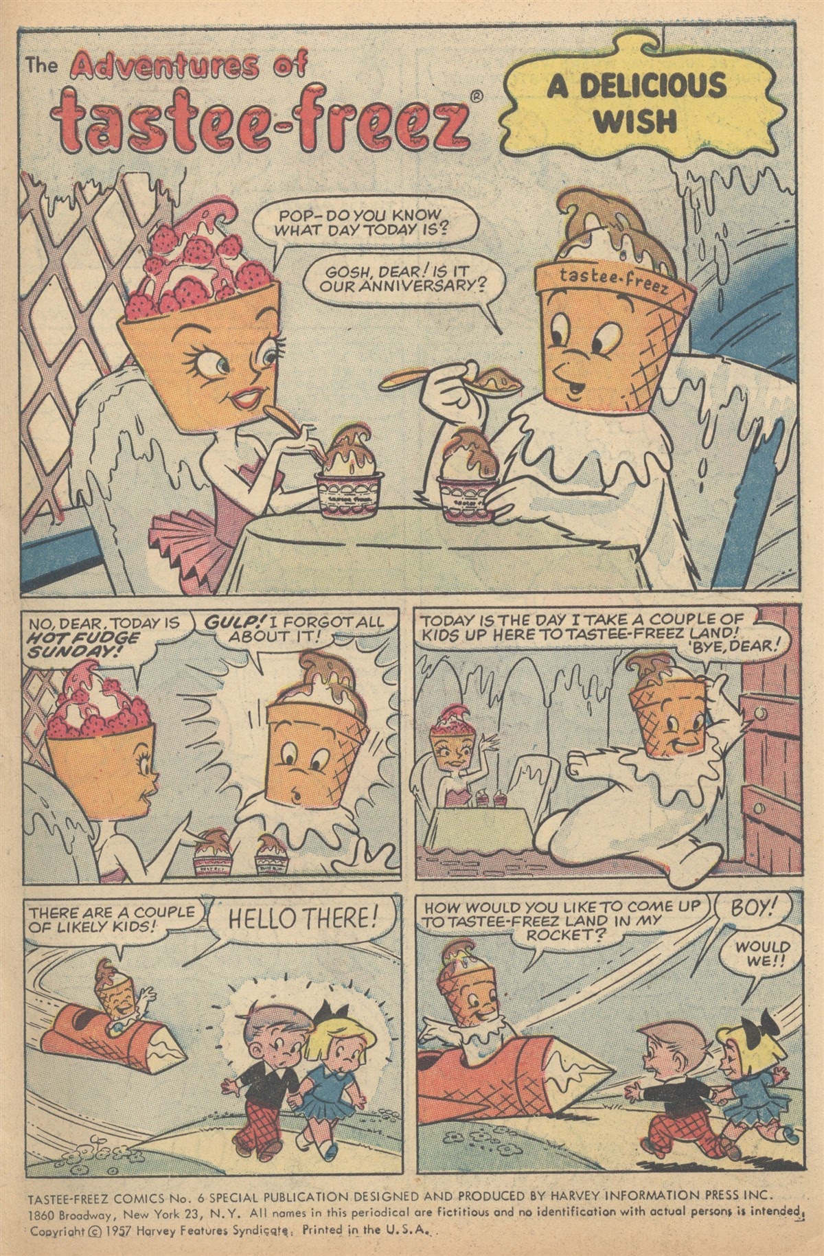 Read online Tastee-Freez Comics comic -  Issue #6 - 3