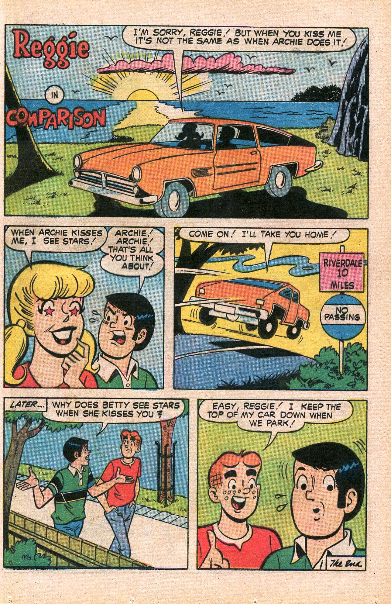 Read online Reggie's Wise Guy Jokes comic -  Issue #8 - 47