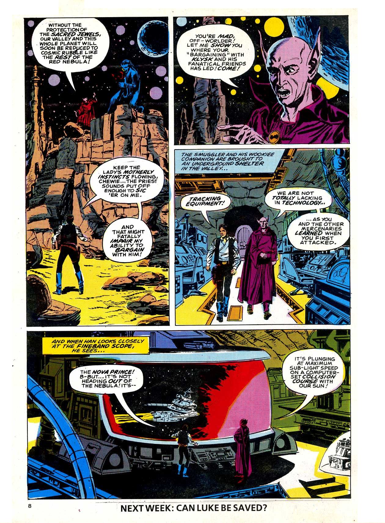 Read online Return of the Jedi comic -  Issue #141 - 8