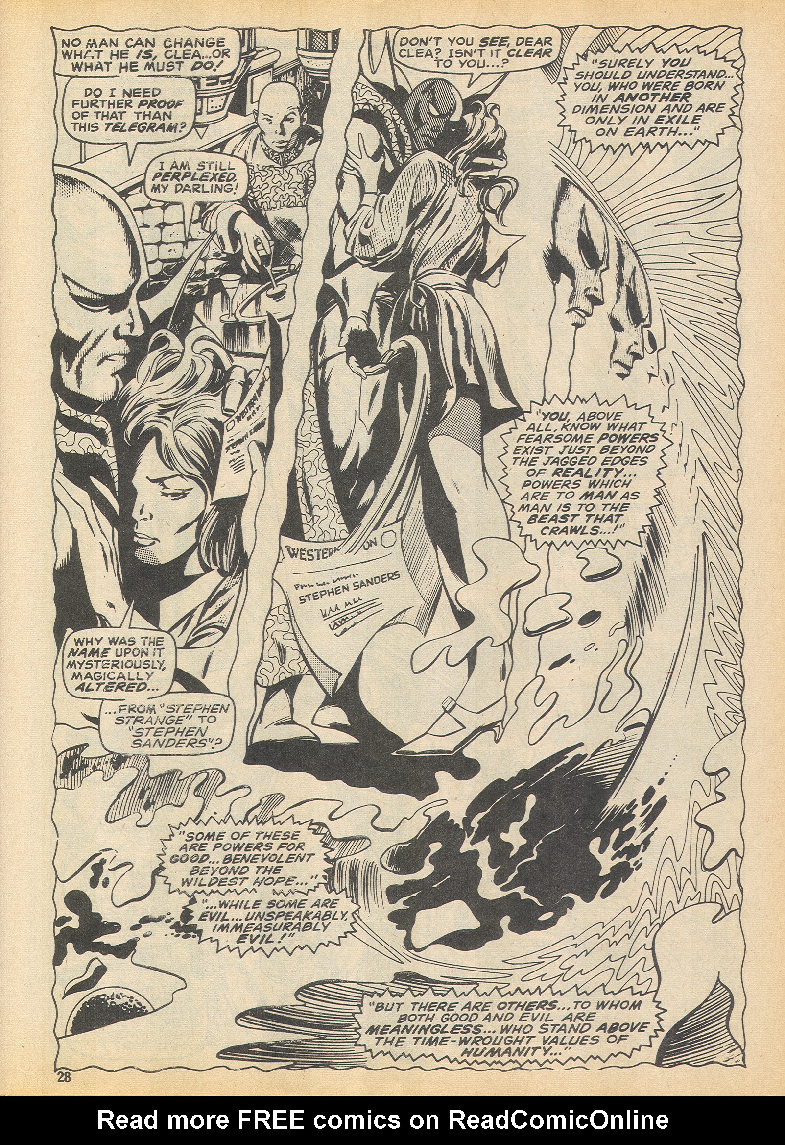 Read online The Avengers (1973) comic -  Issue #85 - 28