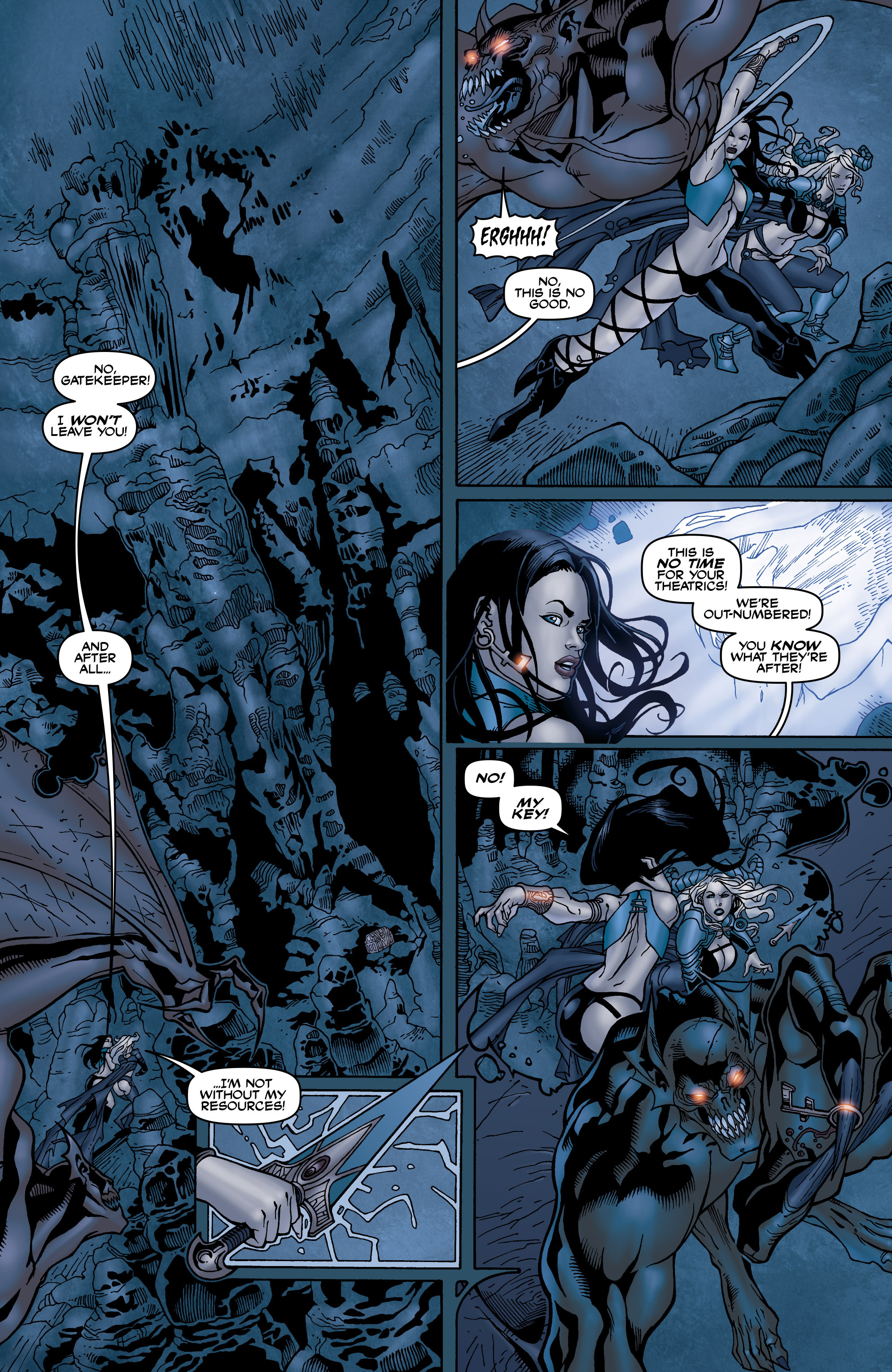 Read online Lady Death Origins comic -  Issue #17 - 19