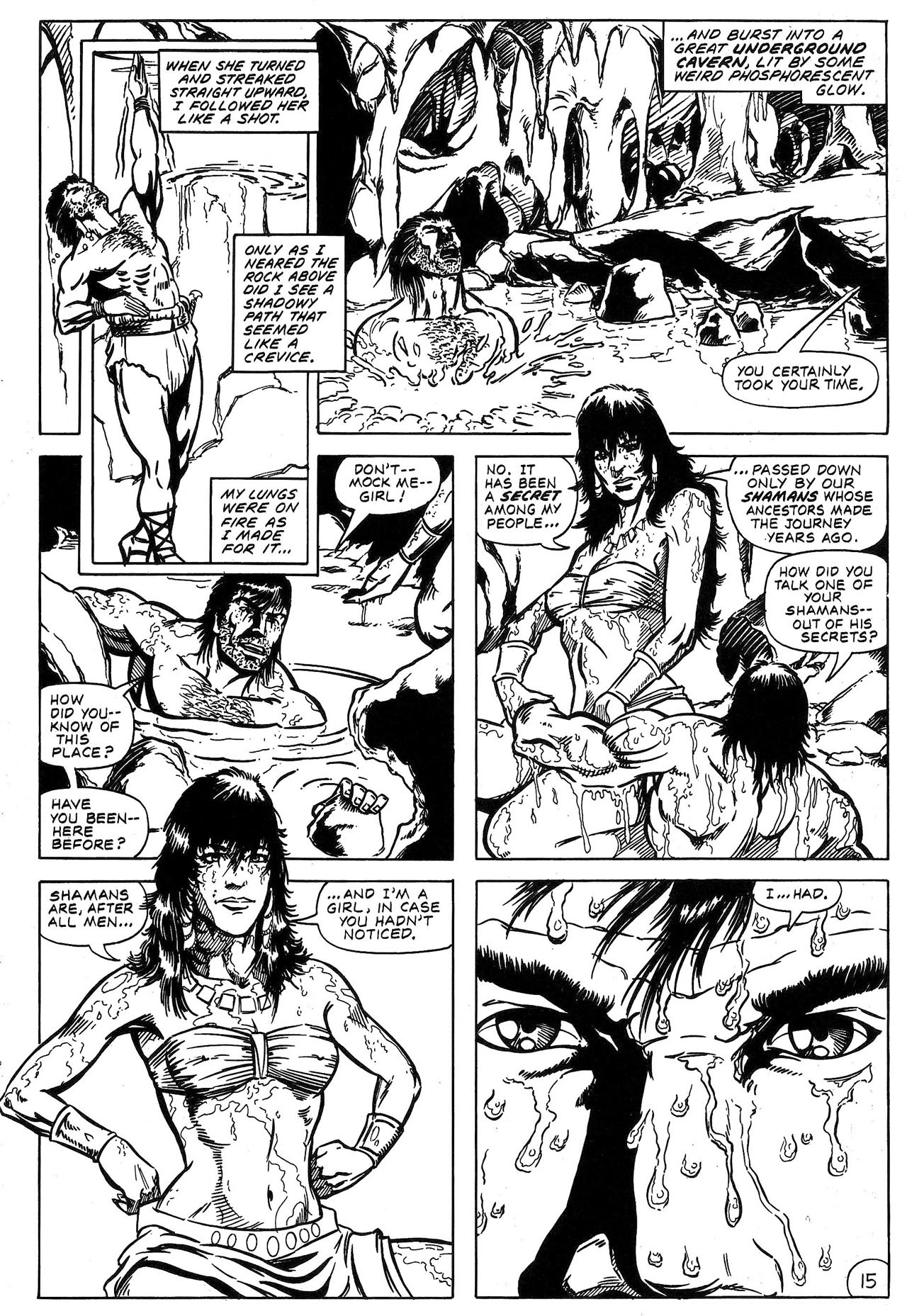 Read online Ironhand of Almuric comic -  Issue #2 - 17