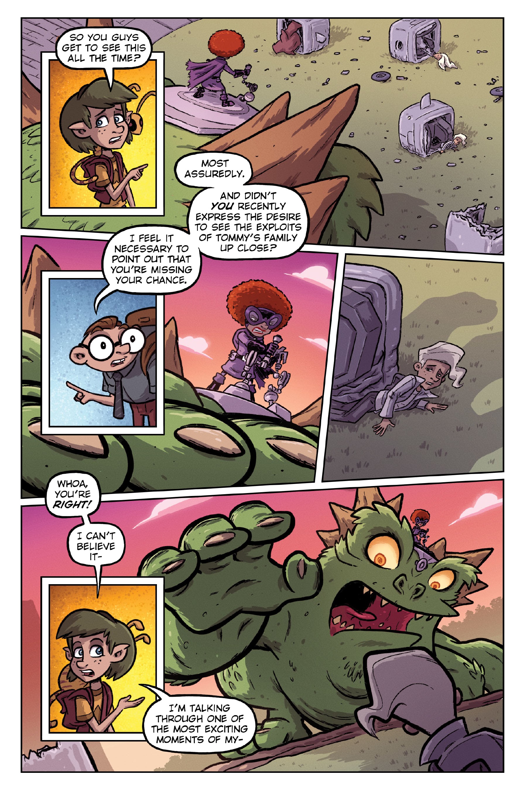 Read online Oddly Normal (2014) comic -  Issue #19 - 14