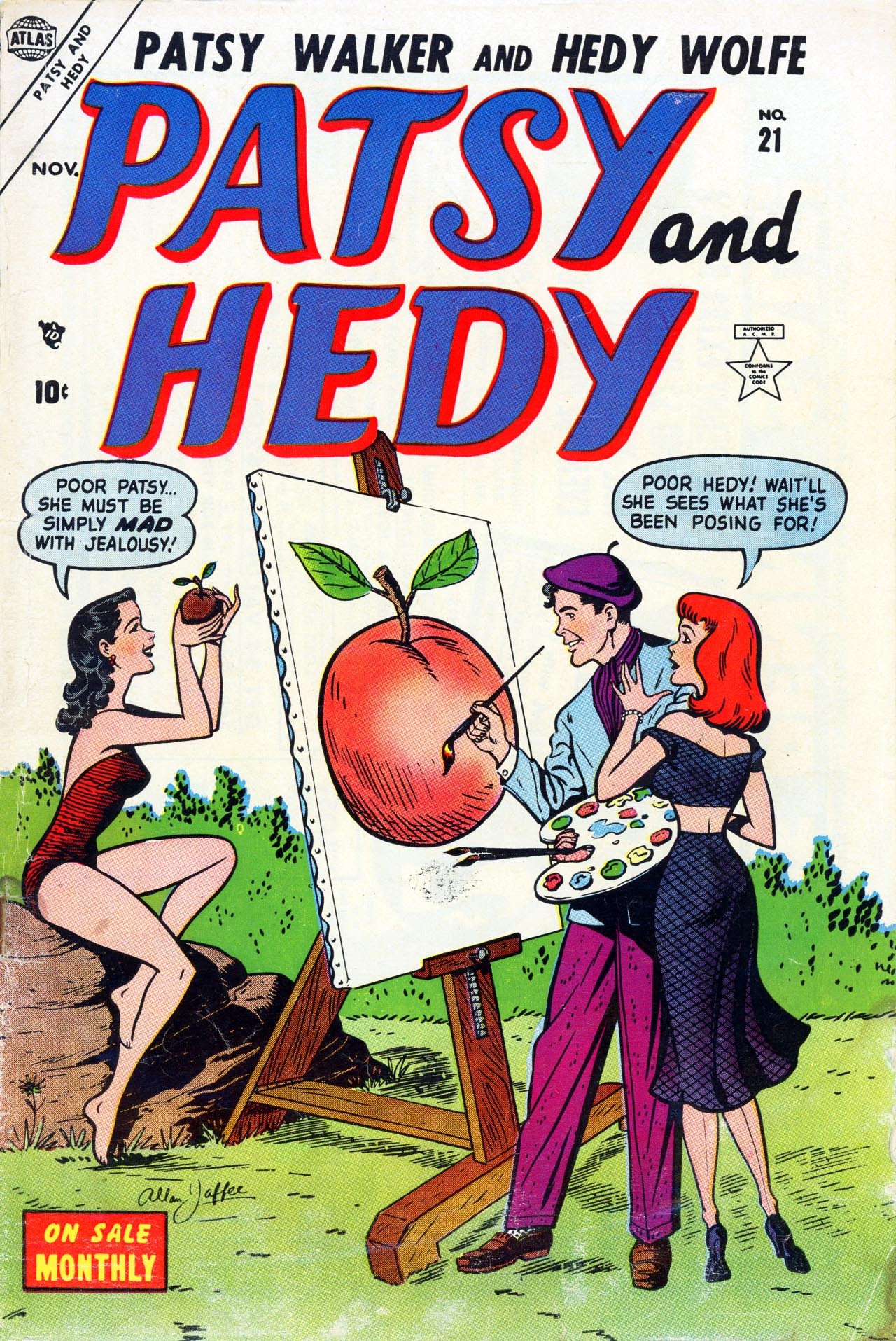 Read online Patsy and Hedy comic -  Issue #21 - 1