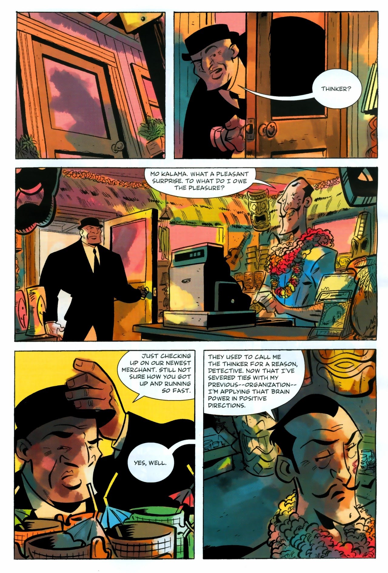 Read online Hawaiian Dick: Screaming Black Thunder comic -  Issue #1 - 7