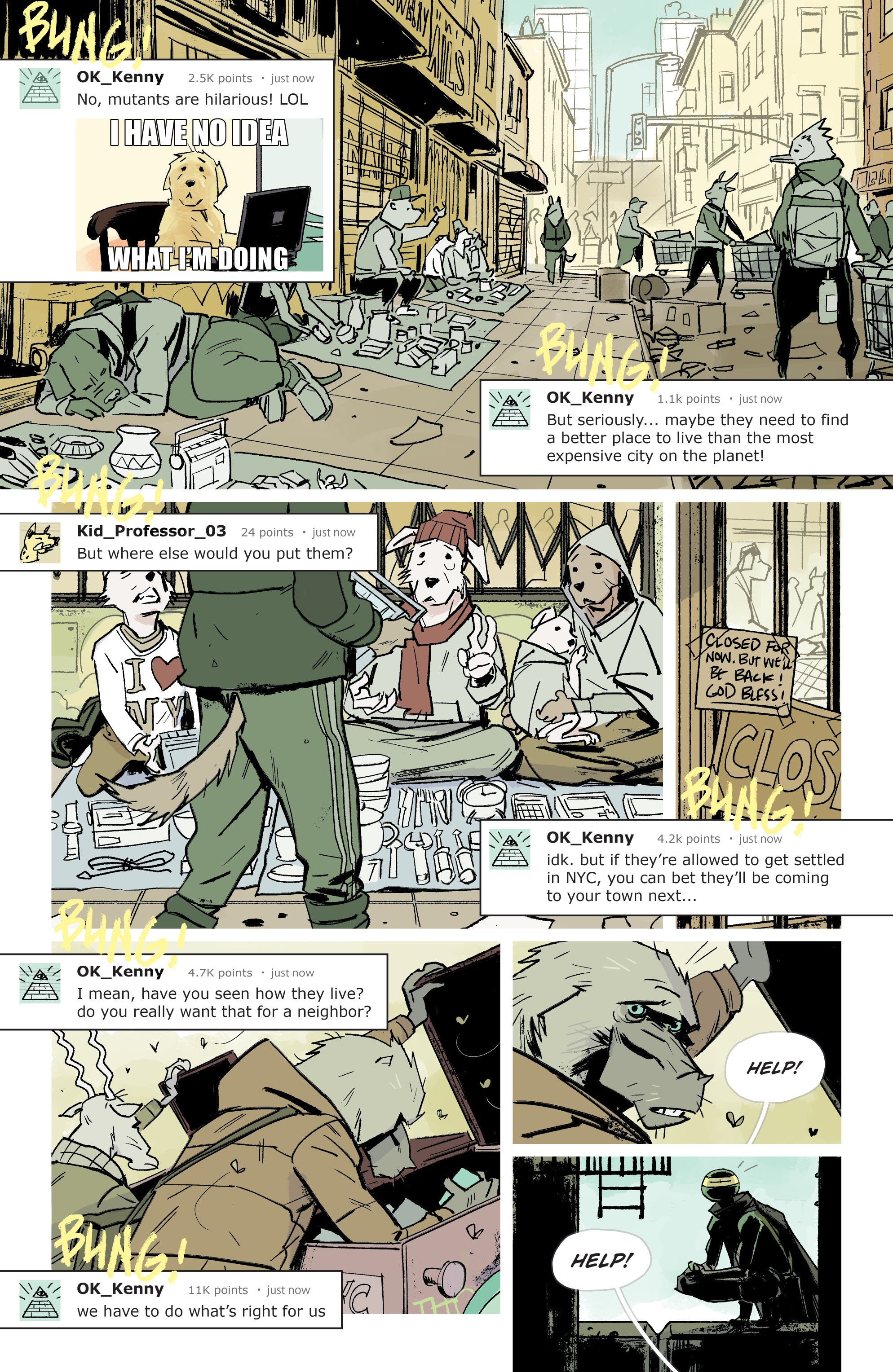 Read online Teenage Mutant Ninja Turtles: Jennika II comic -  Issue #1 - 4