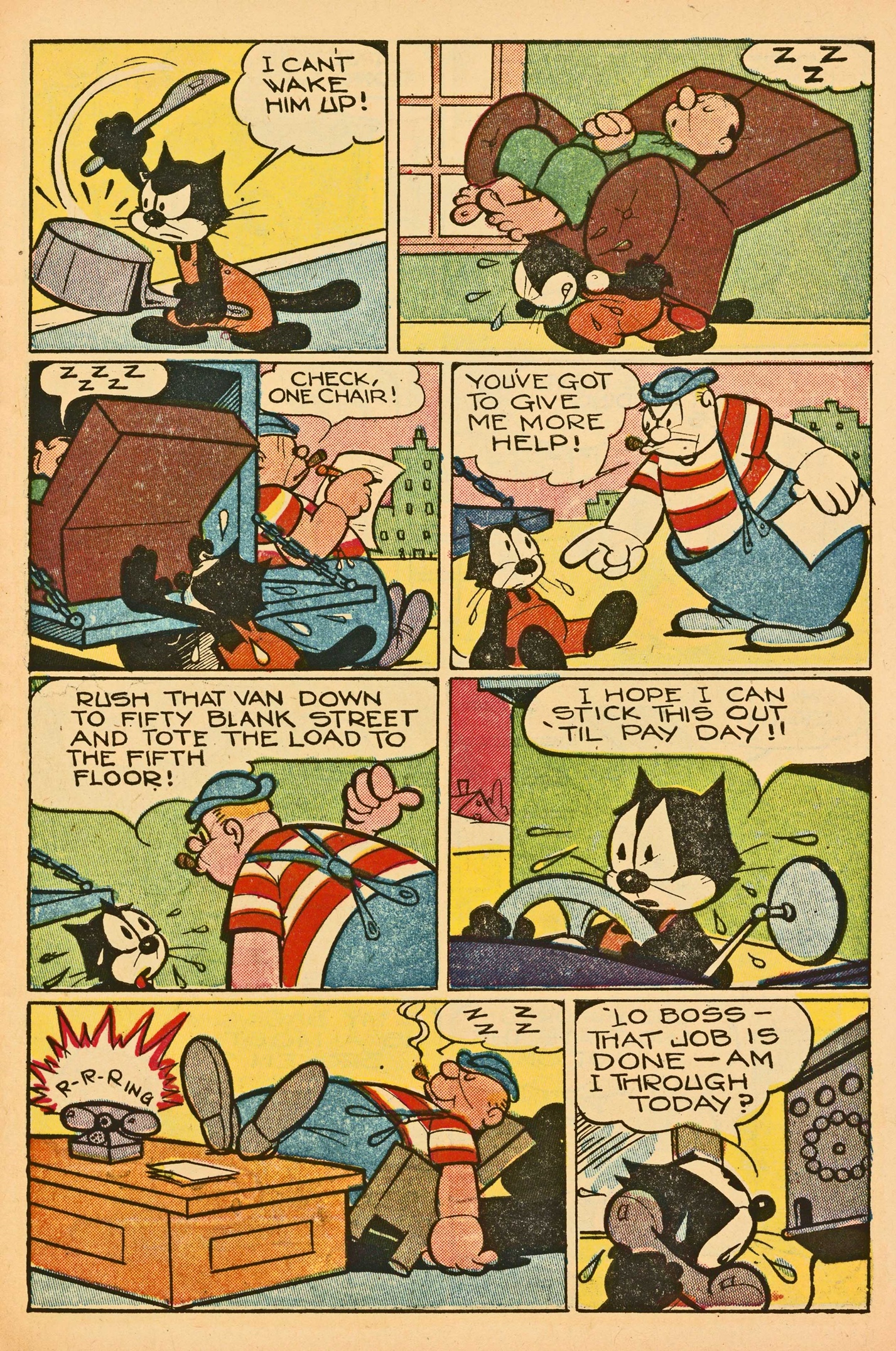 Read online Felix the Cat (1951) comic -  Issue #36 - 7