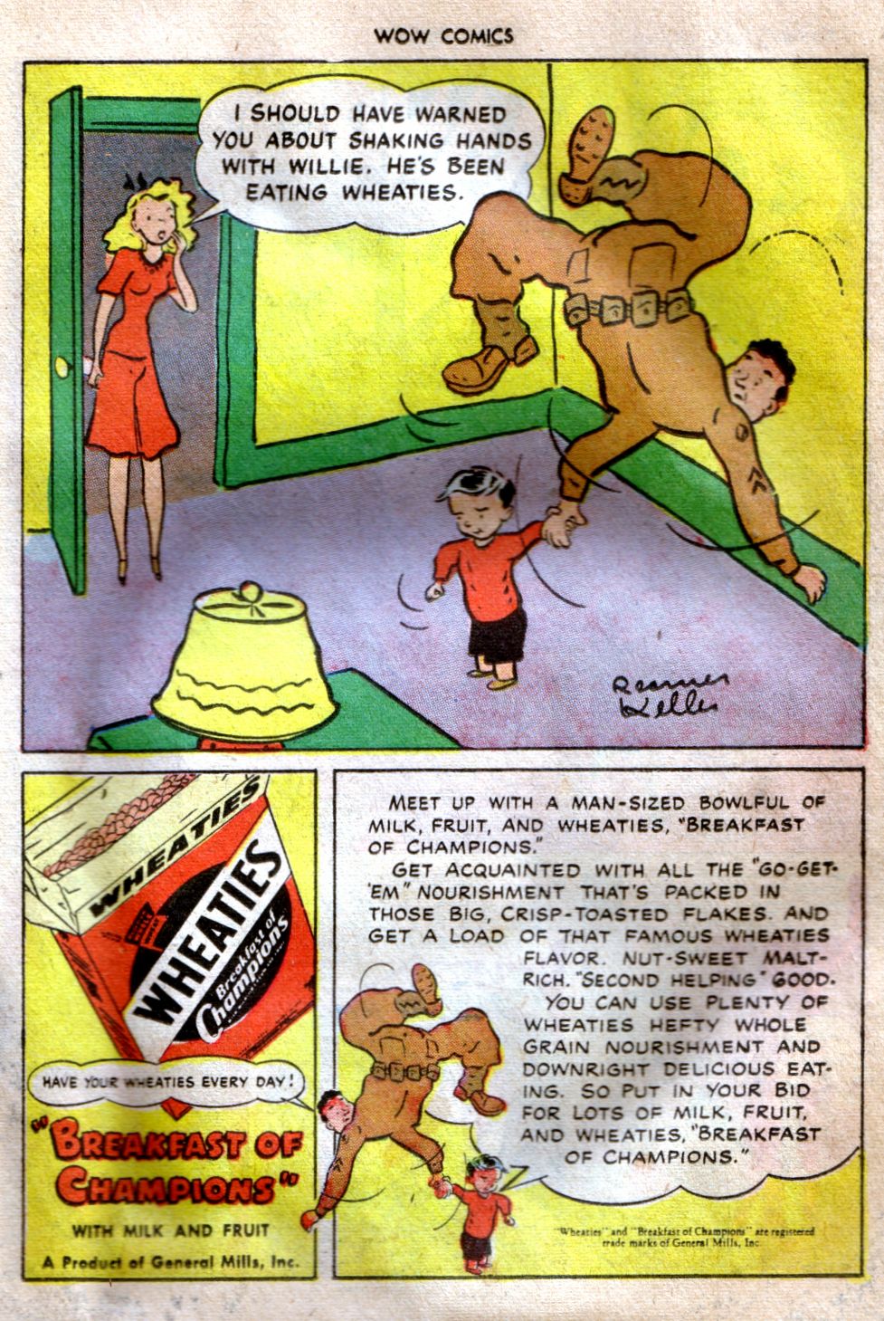 Read online Wow Comics comic -  Issue #35 - 11