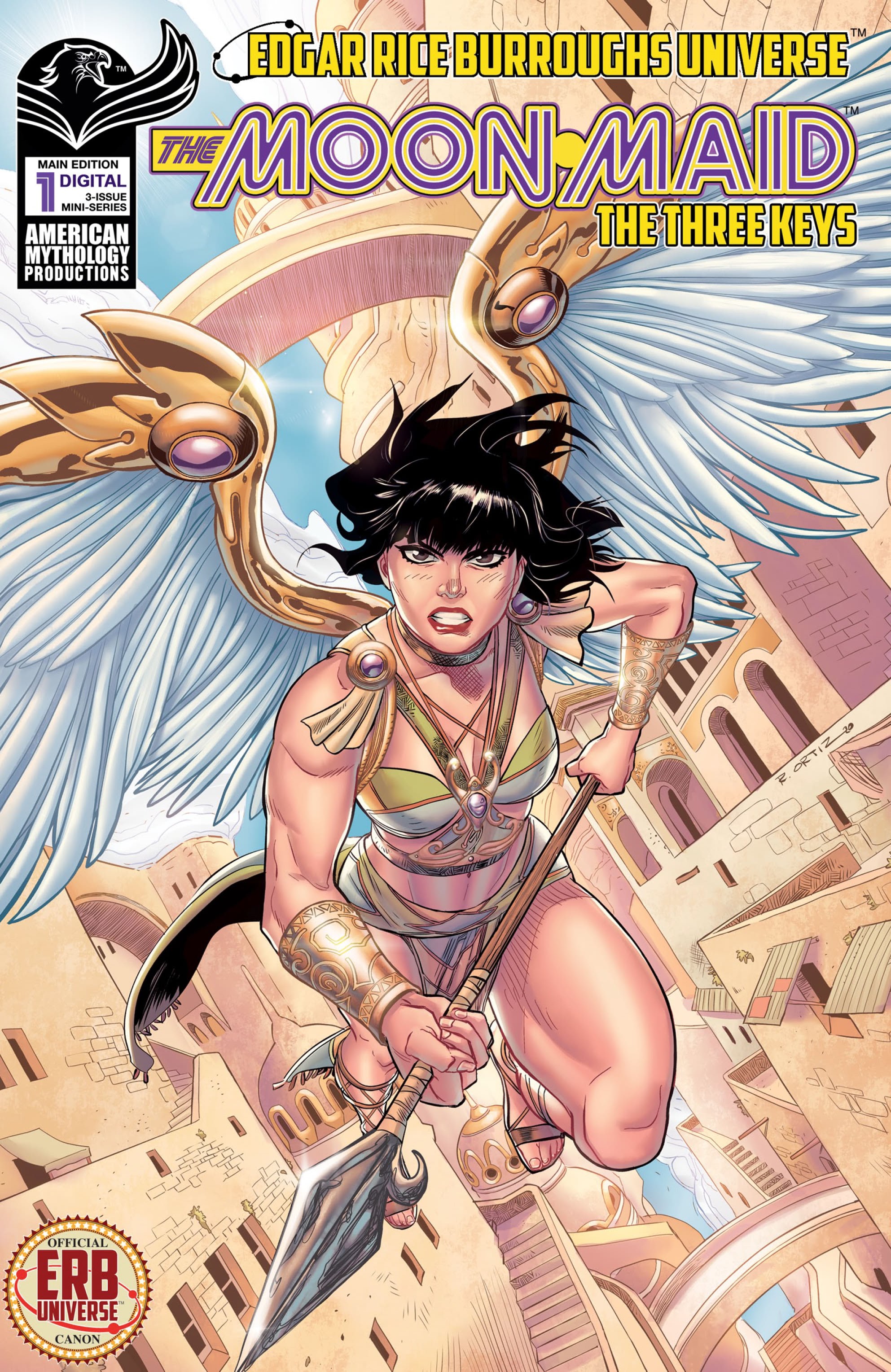 Read online Moon Maid Three Keys comic -  Issue #1 - 1