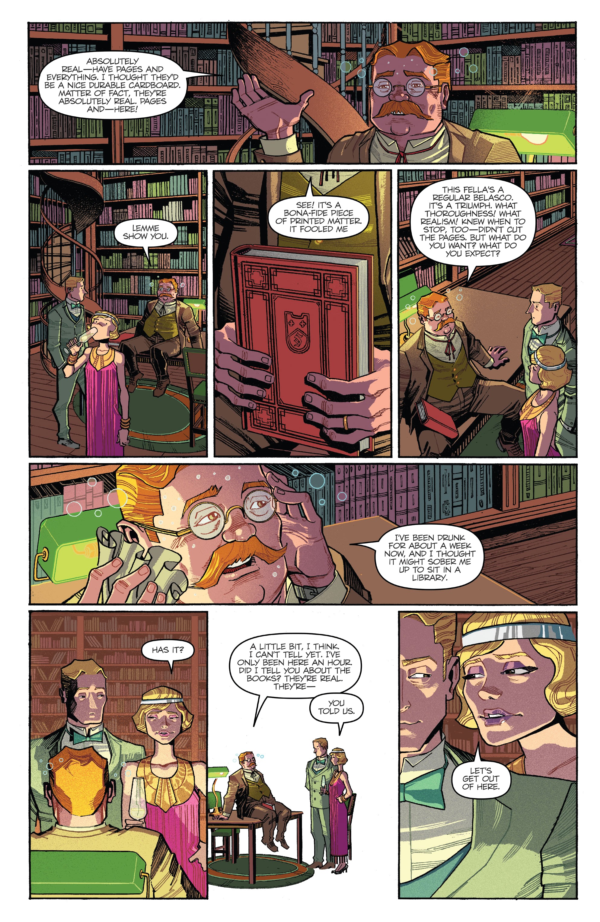 Read online The Great Gatsby comic -  Issue #2 - 18