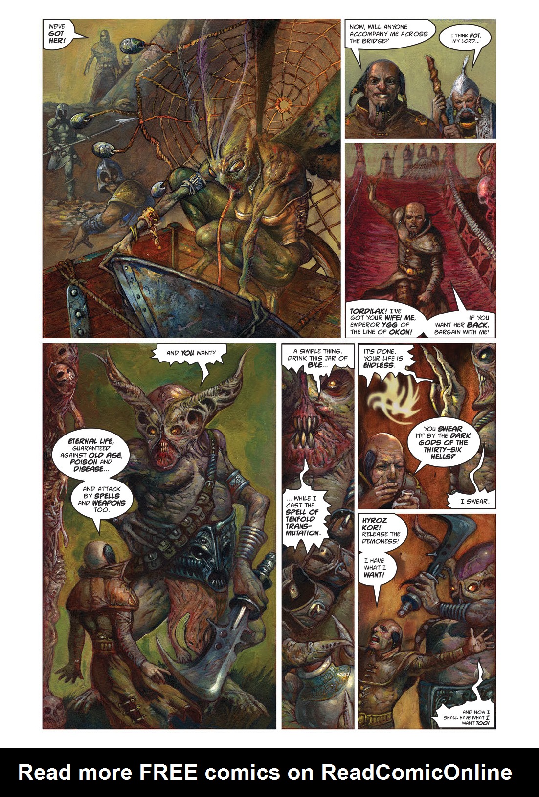 Read online Tales of Telguuth comic -  Issue # TPB - 187