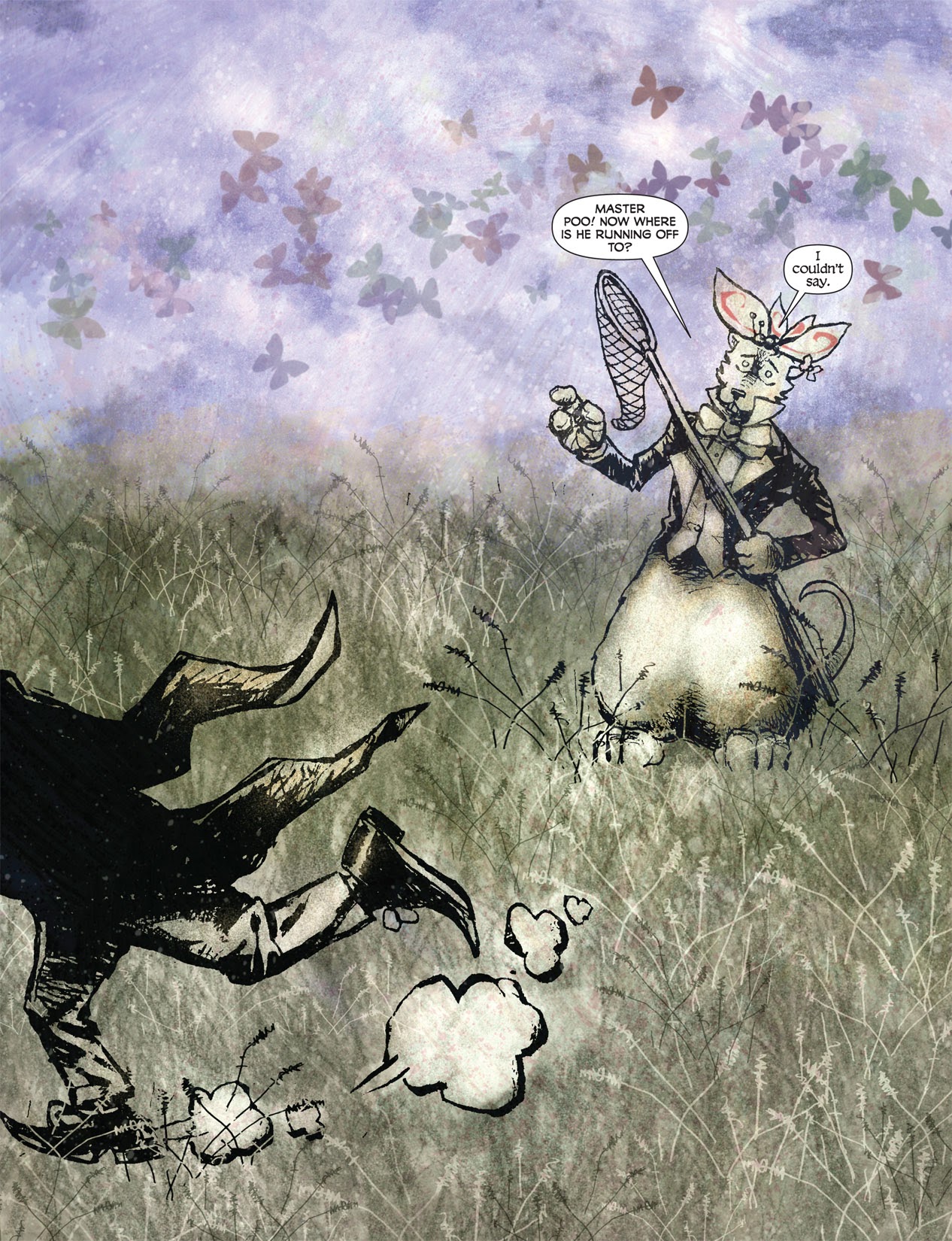 Read online The Surreal Adventures of Edgar Allan Poo comic -  Issue # TPB 2 - 4