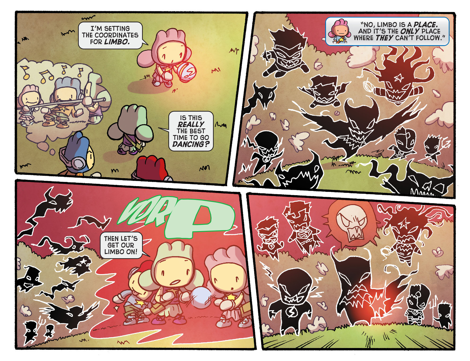 Read online Scribblenauts Unmasked: A Crisis of Imagination comic -  Issue #16 - 14