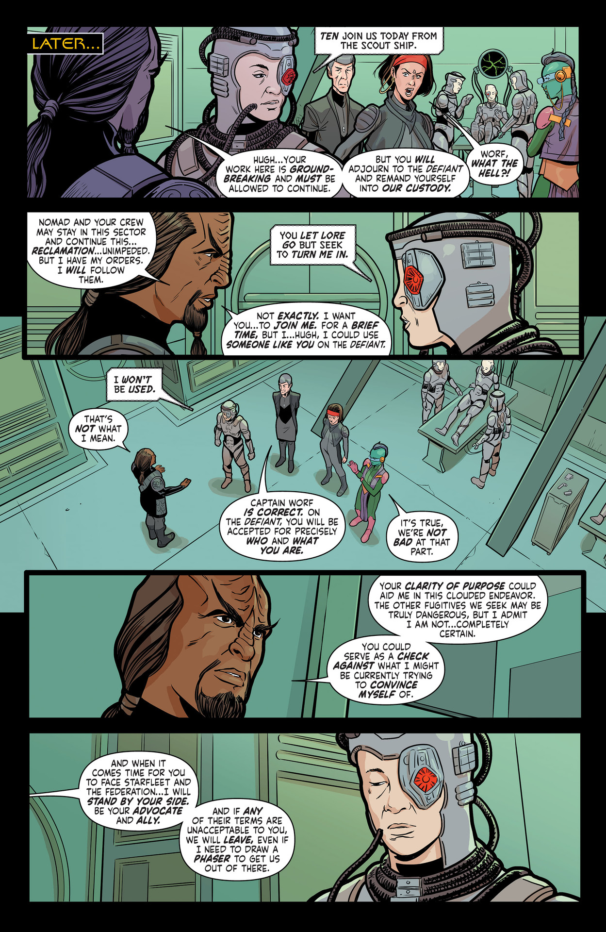 Read online Star Trek: Defiant comic -  Issue #9 - 23