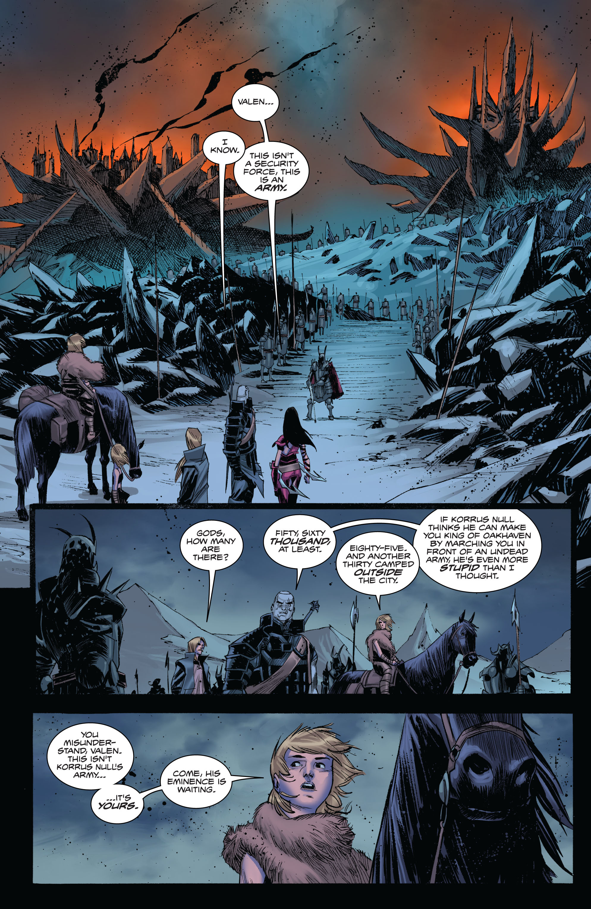 Read online Valen the Outcast comic -  Issue #7 - 14