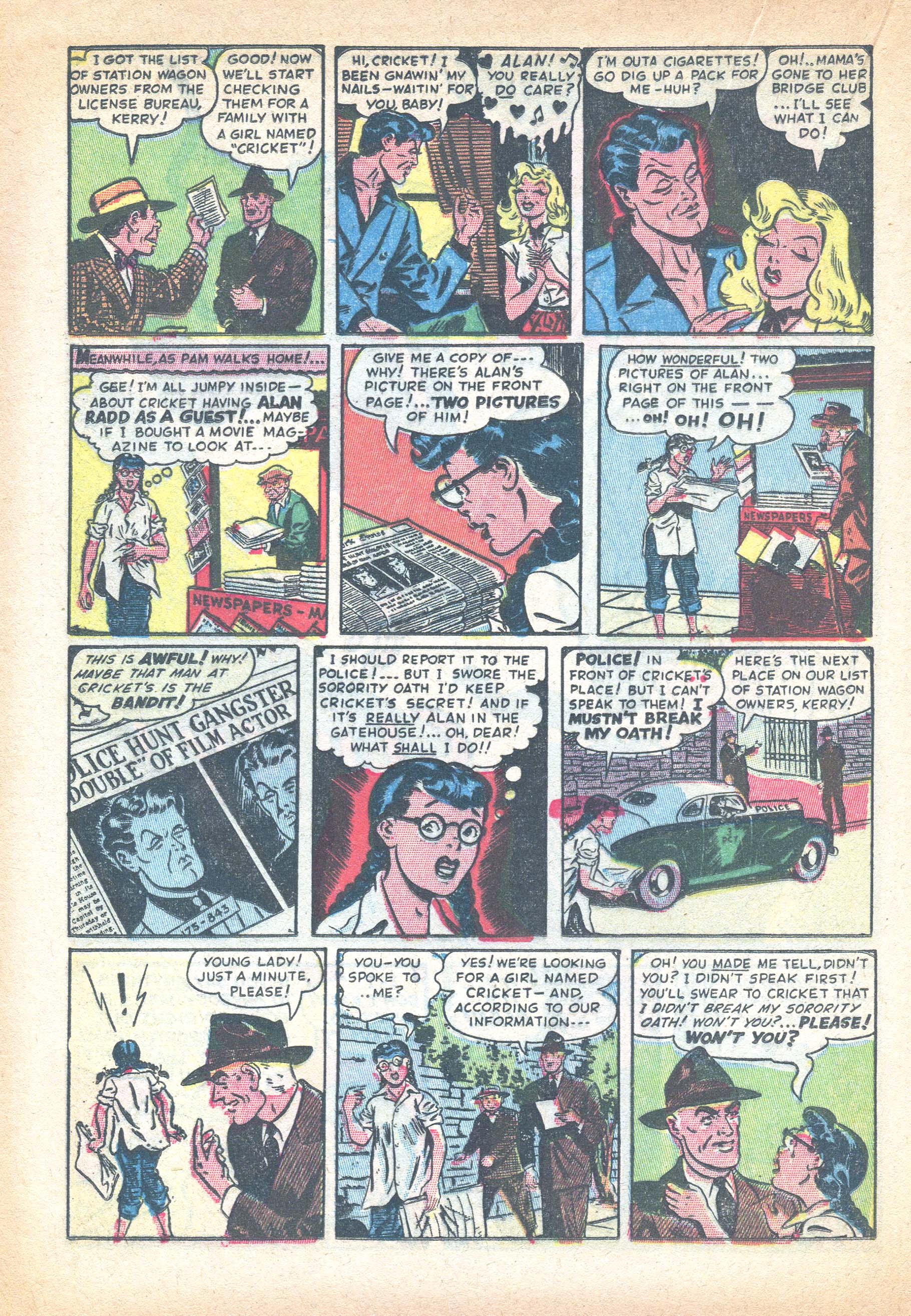 Read online Kerry Drake Detective Cases comic -  Issue #9 - 29