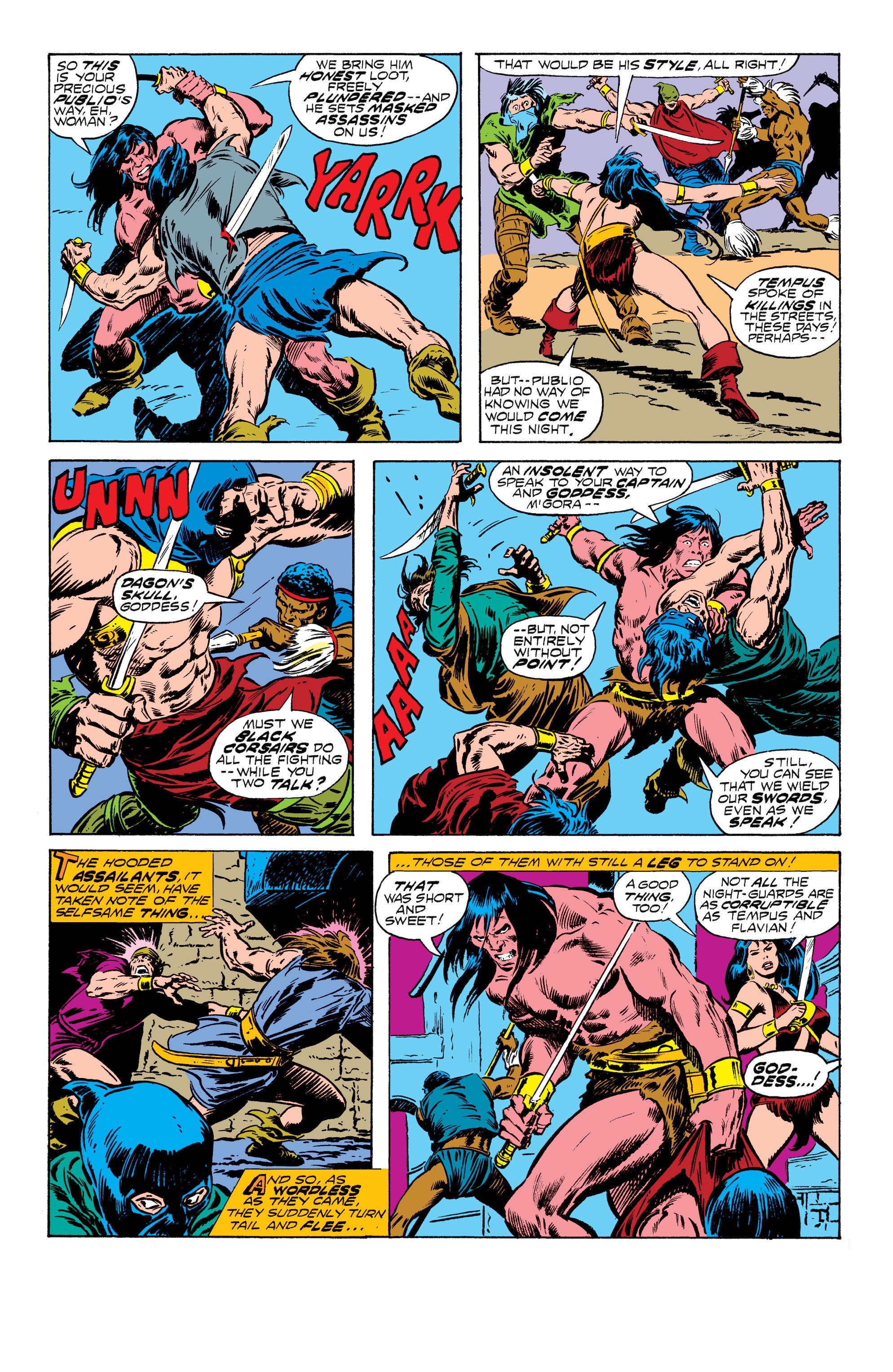Read online Conan the Barbarian Epic Collection: The Original Marvel Years - Of Once and Future Kings comic -  Issue # TPB (Part 2) - 22