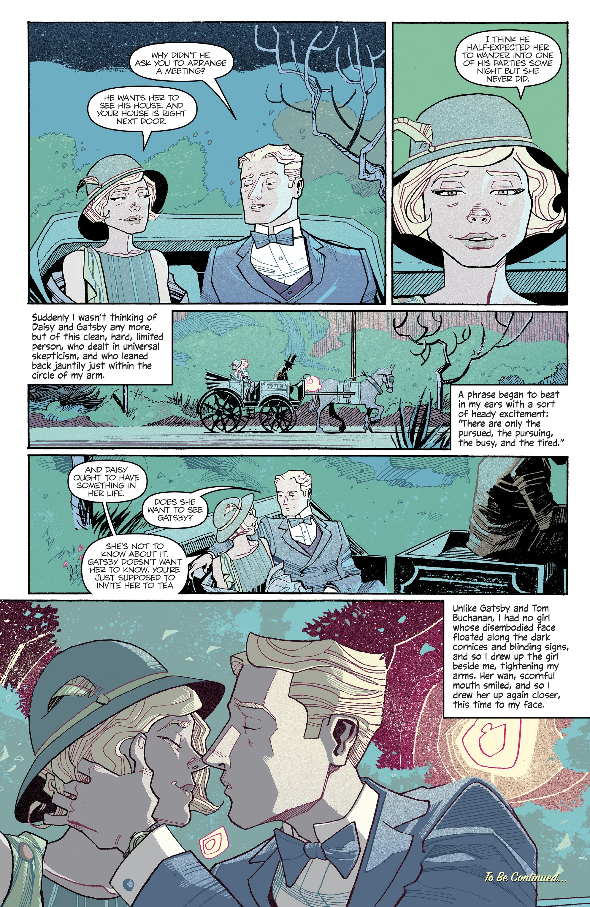 Read online The Great Gatsby comic -  Issue #3 - 21