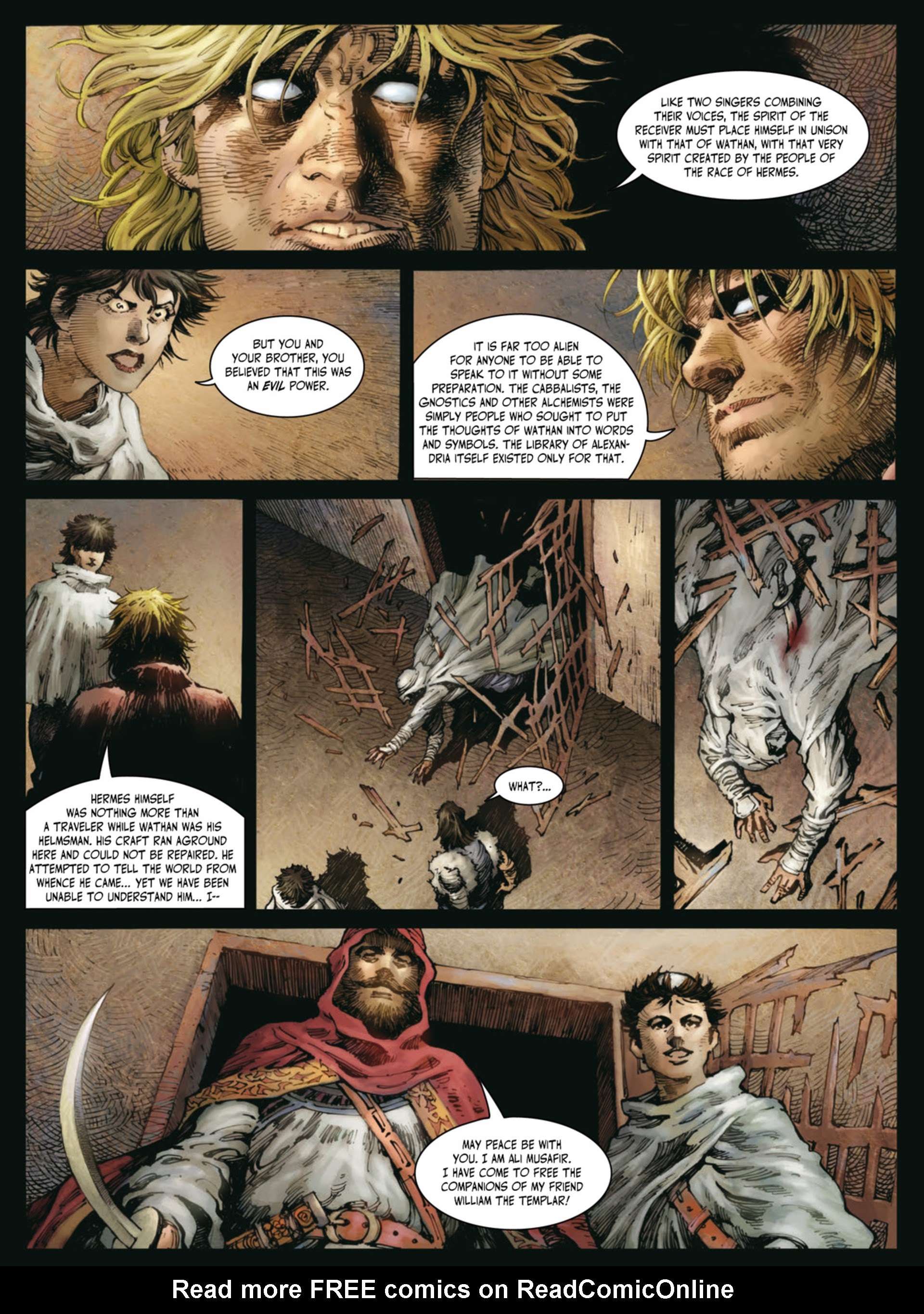 Read online Crusades comic -  Issue #3 - 47