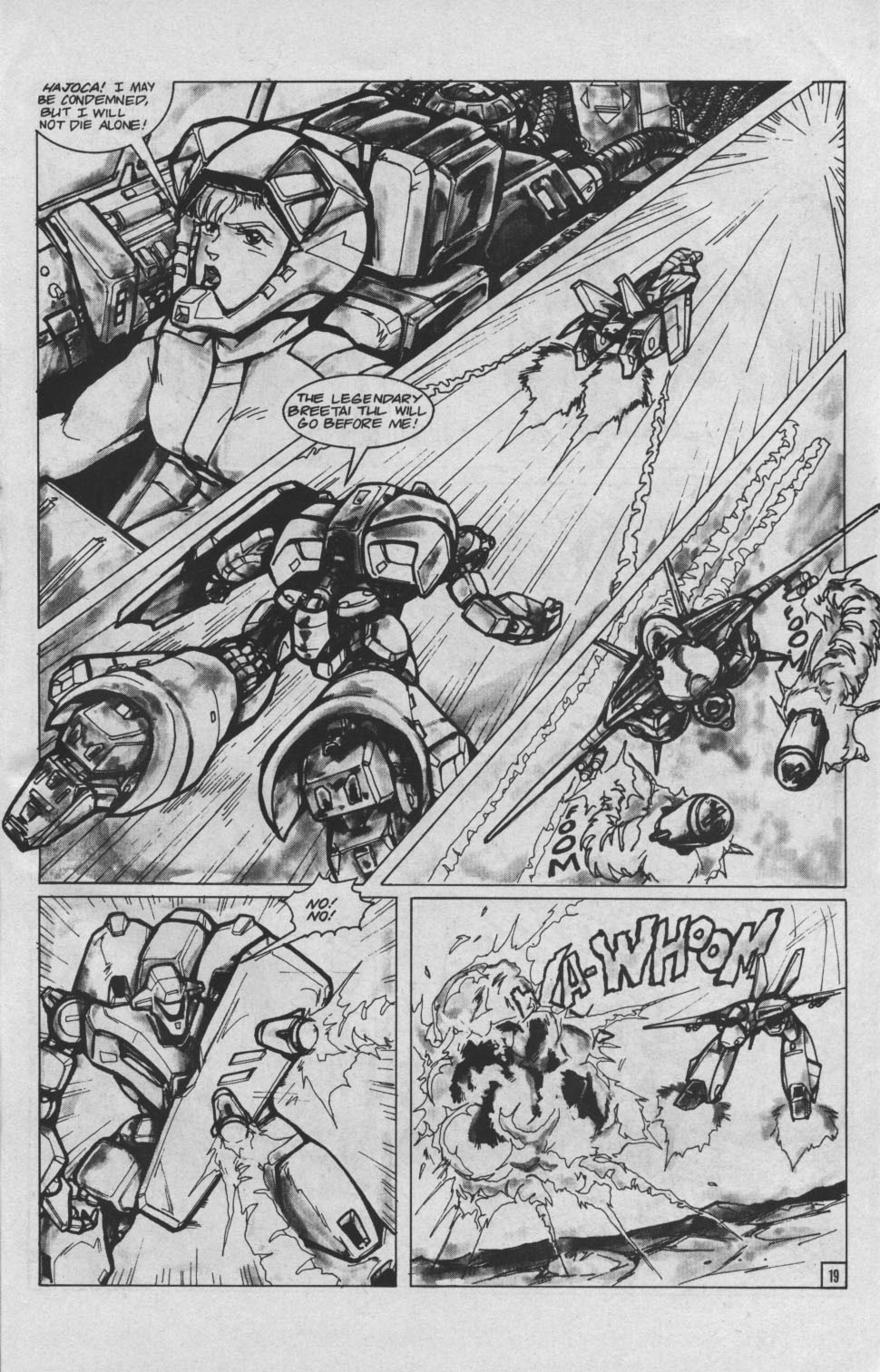 Read online Robotech II: The Sentinels - The Malcontent Uprisings comic -  Issue #12 - 21