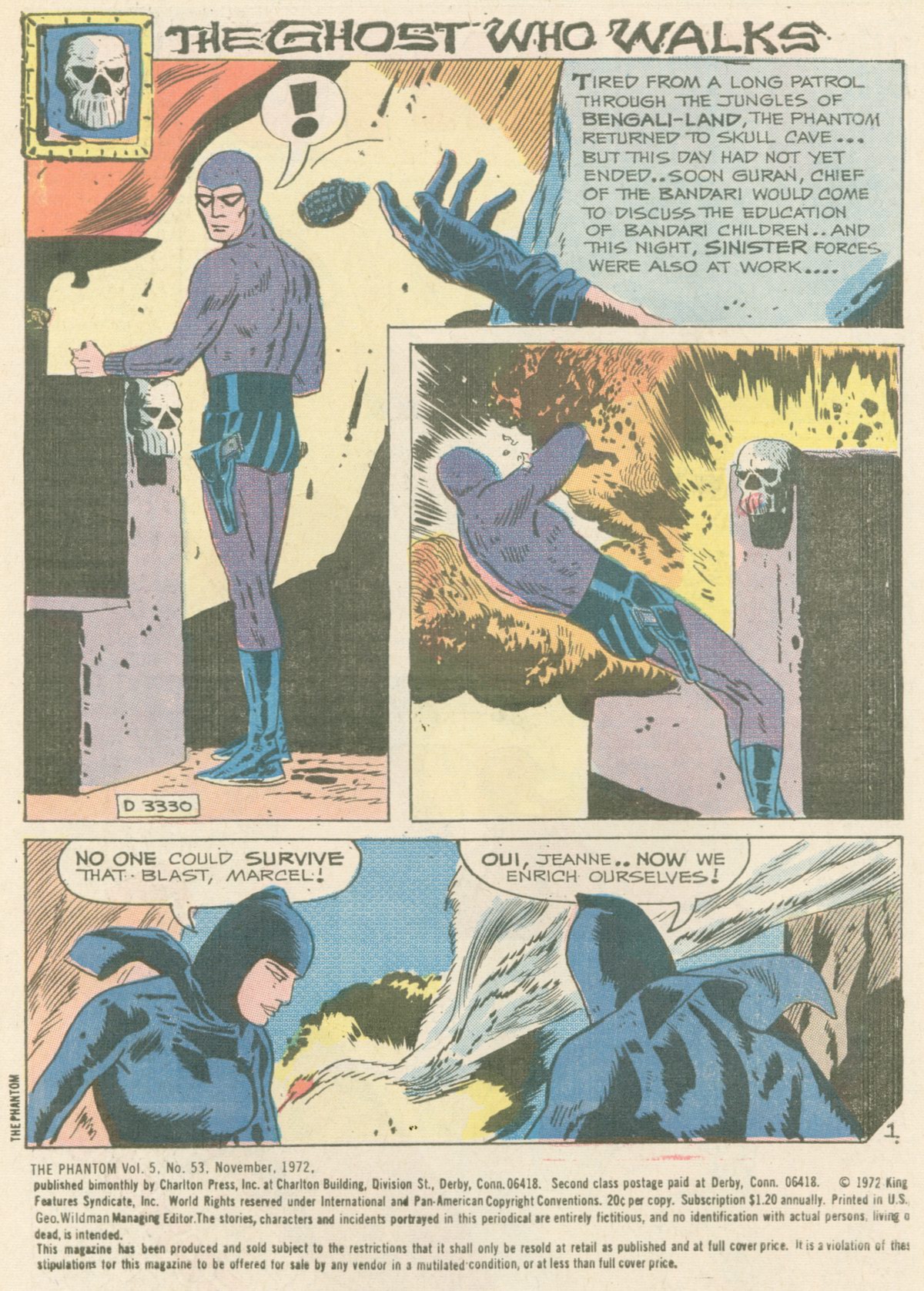 Read online The Phantom (1969) comic -  Issue #53 - 2