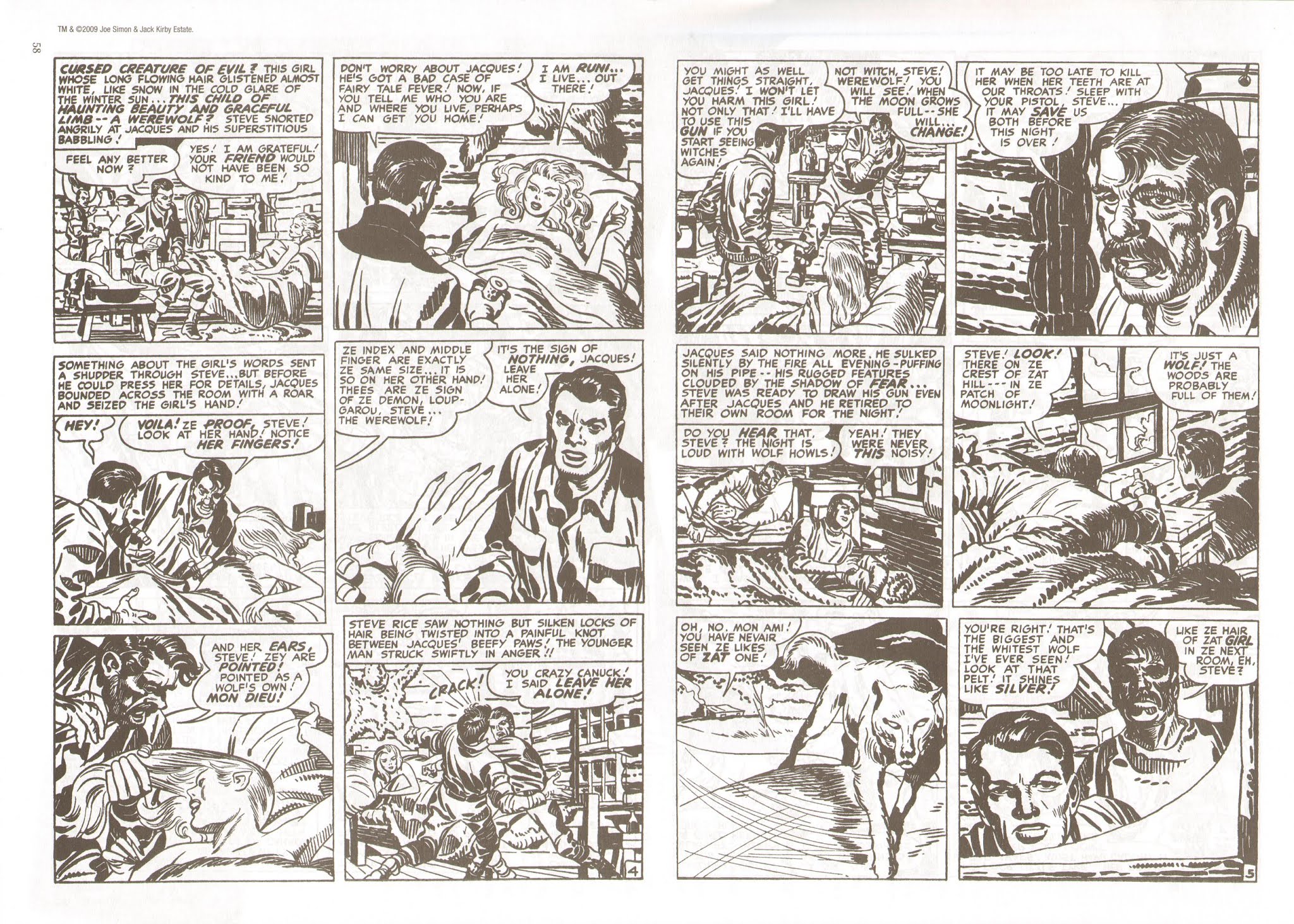 Read online The Jack Kirby Collector comic -  Issue #53 - 58