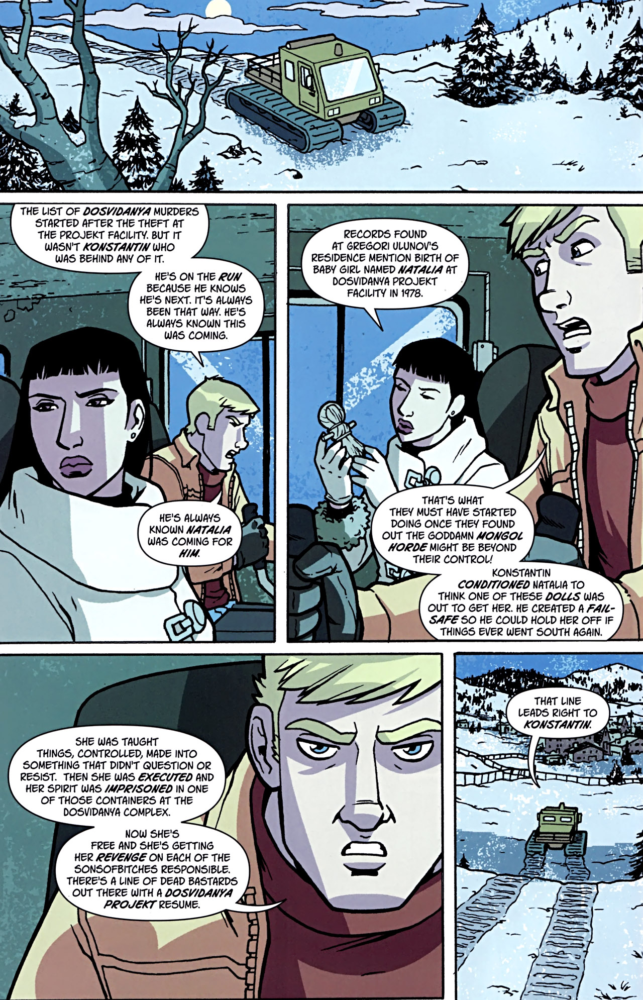 Read online Ghost Projekt comic -  Issue #5 - 6