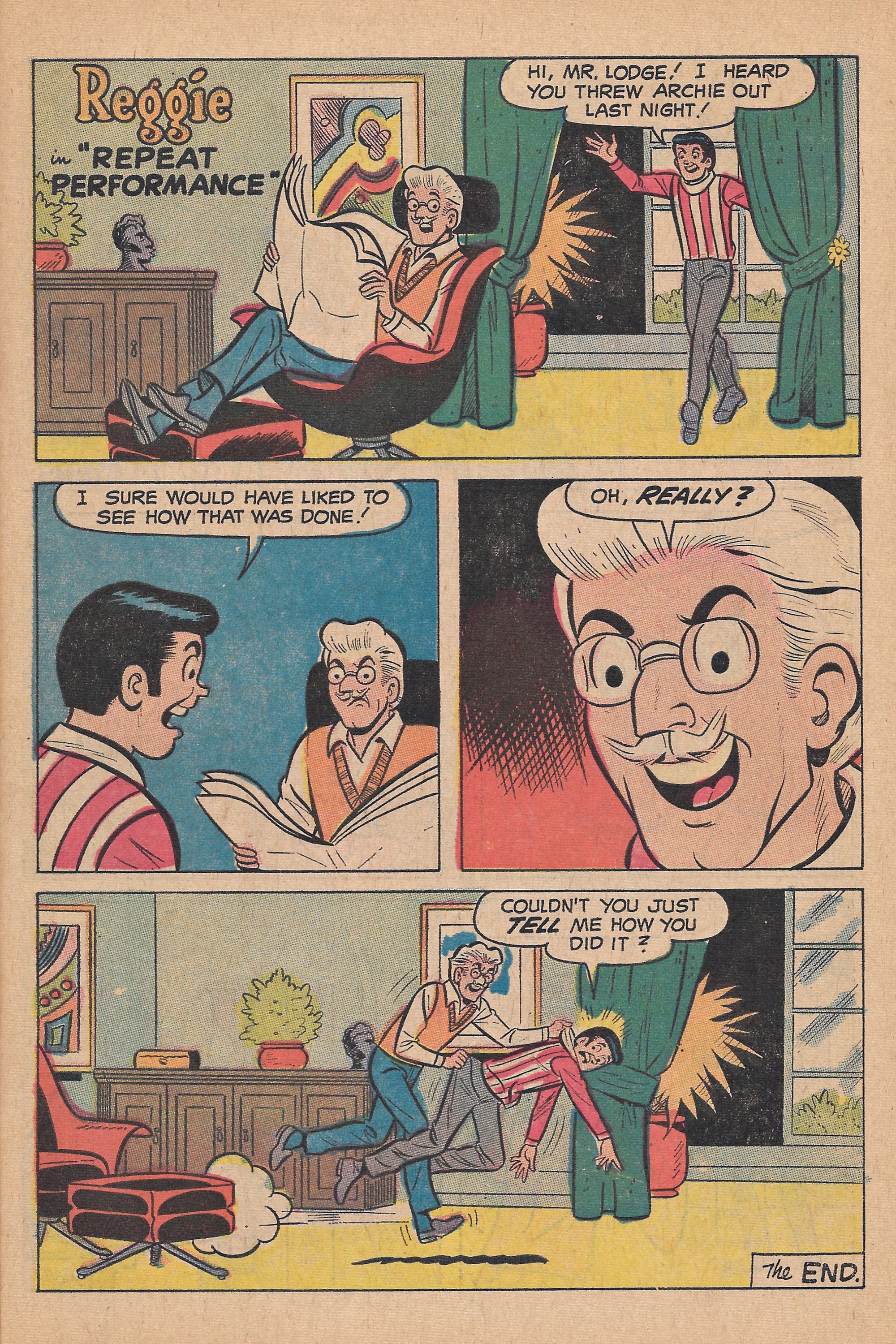 Read online Reggie's Wise Guy Jokes comic -  Issue #6 - 53